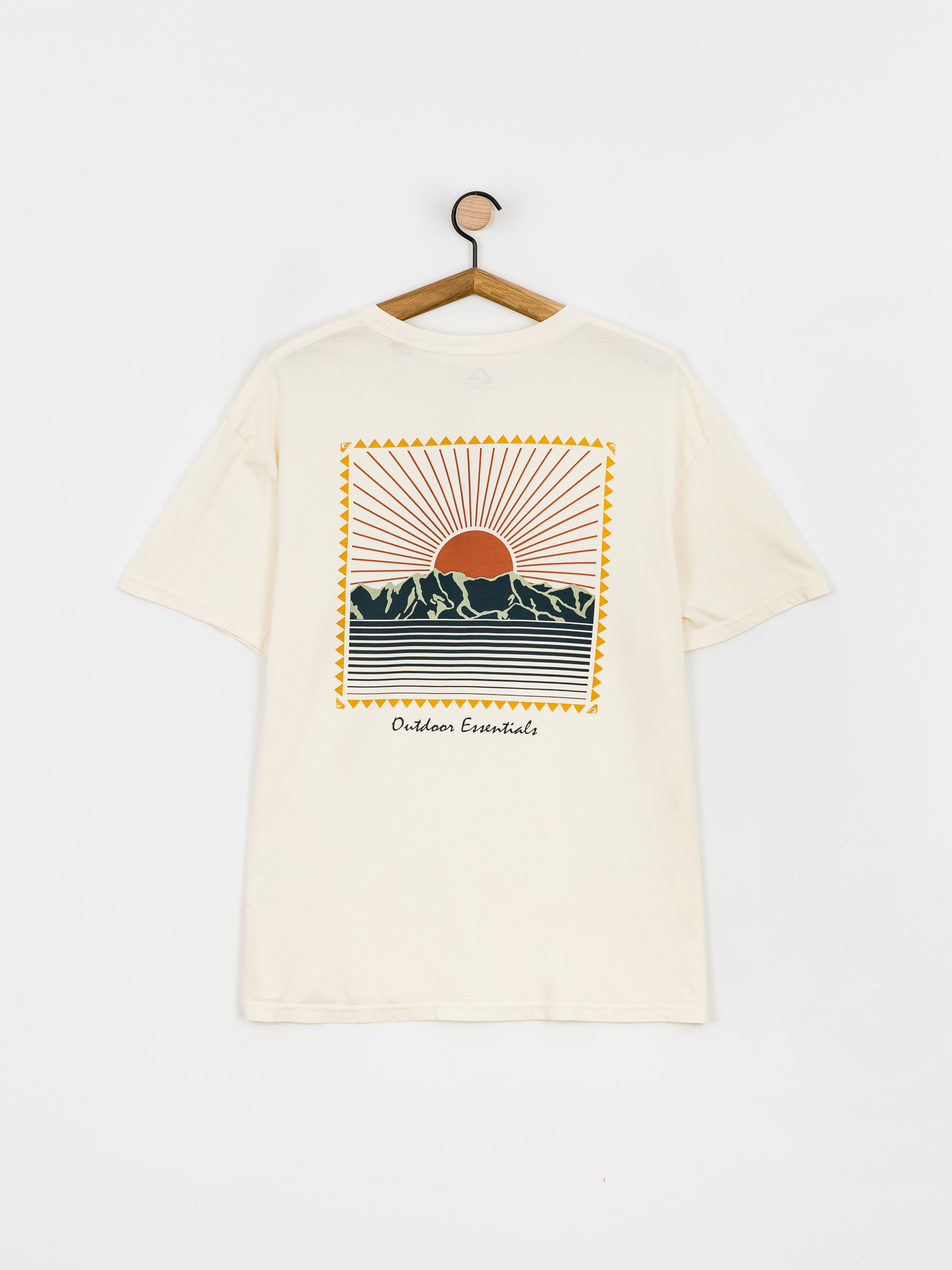 T-shirt Quiksilver Mountain Rise (antique white)