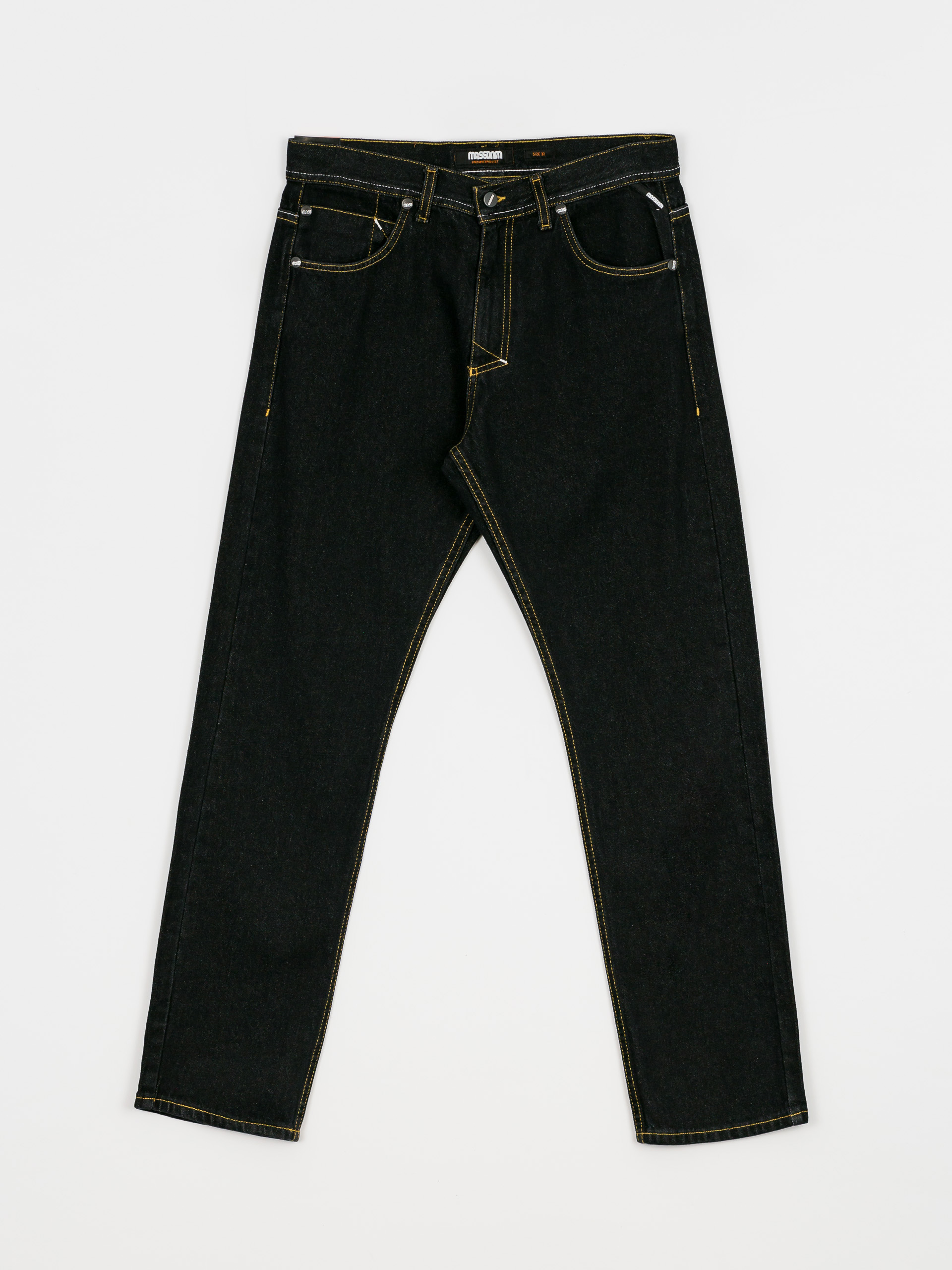 Spodnie MassDnm Base Jeans Regular Fit (black rinse)