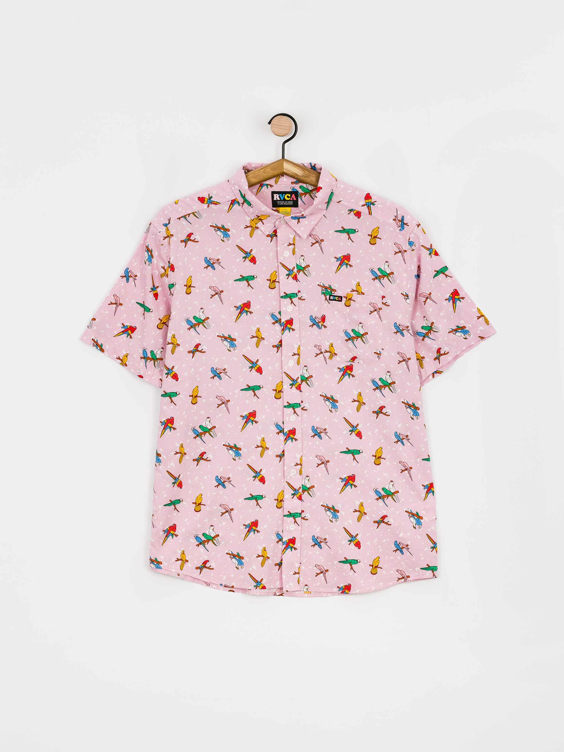 Koszula RVCA Lp X Klw Parrots (pink)