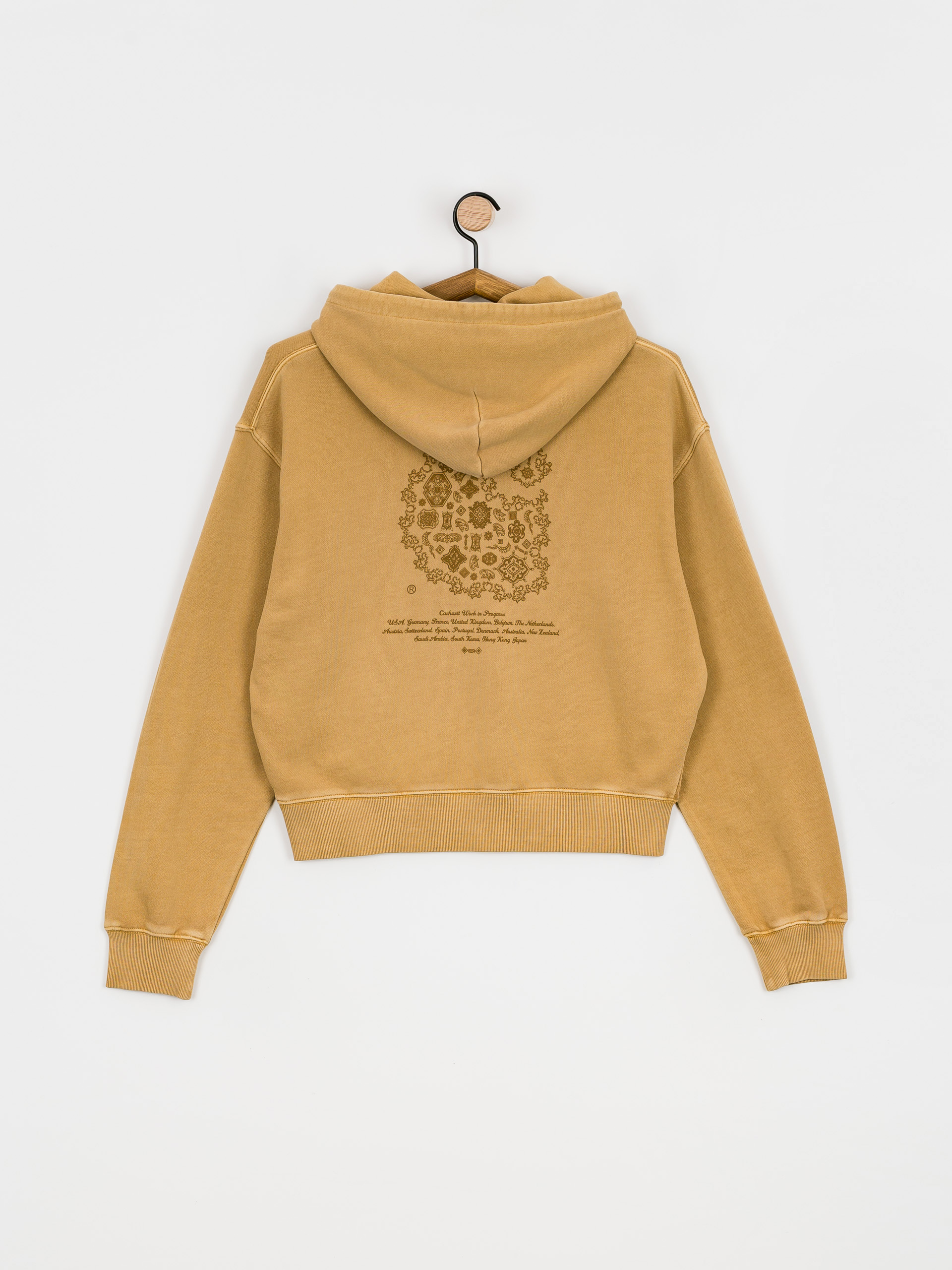 Bluza z kapturem Carhartt WIP Verse C HD Wmn (dusty h brown)