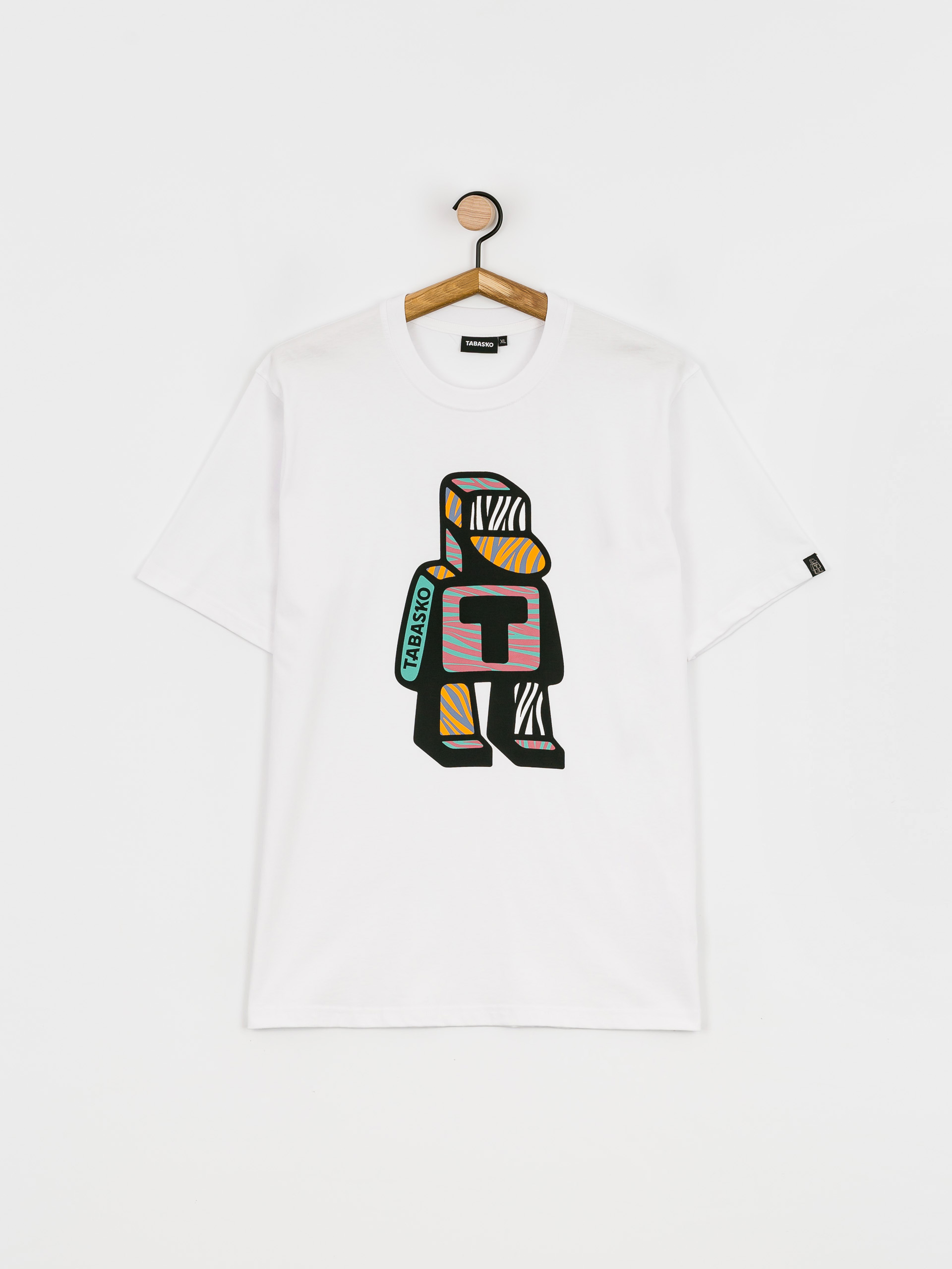 T-shirt Tabasko Pattern (white)