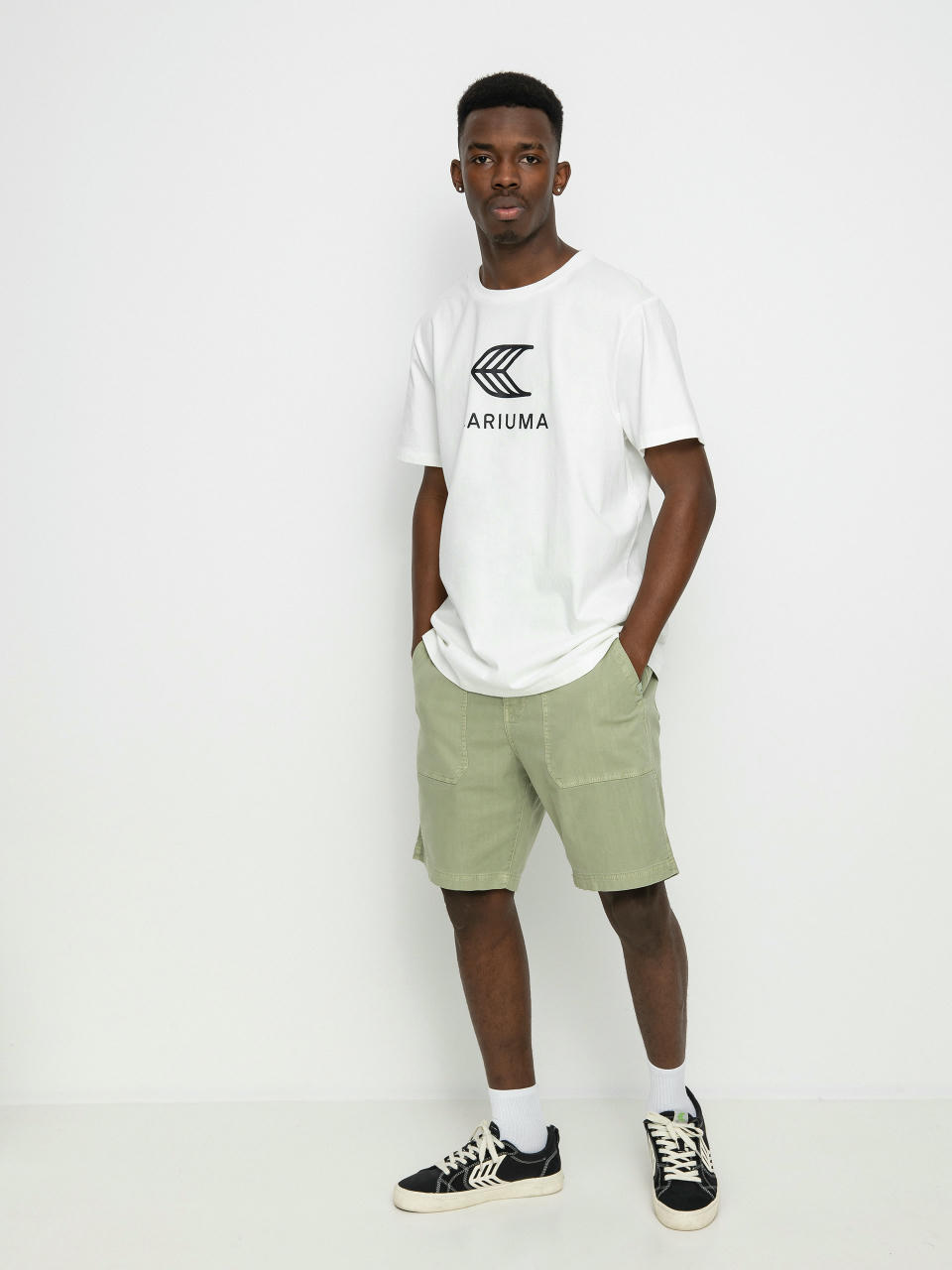 T-shirt Cariuma Logo (white)