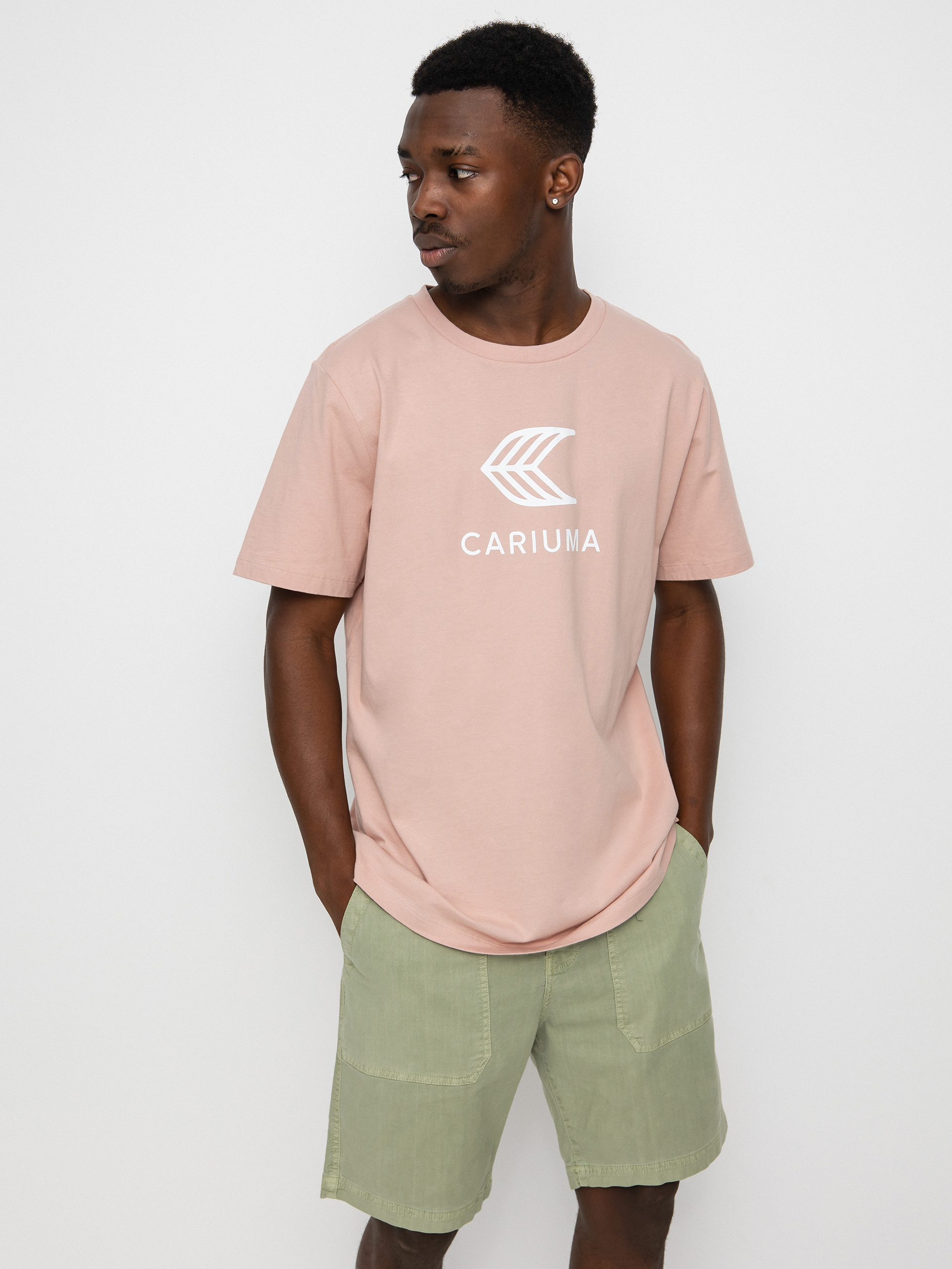 T-shirt Cariuma Logo (rose)