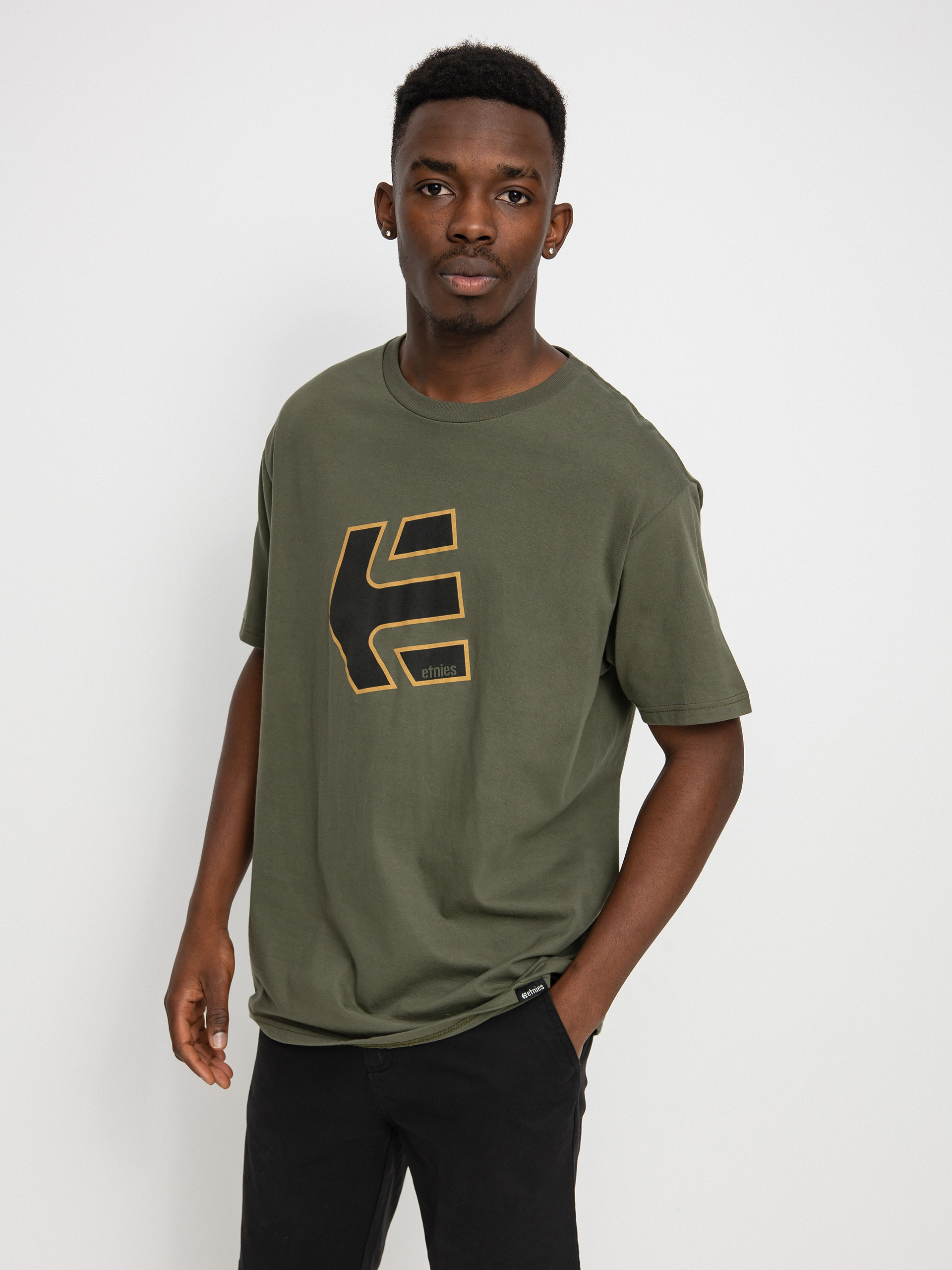 T-shirt Etnies Crank (military)