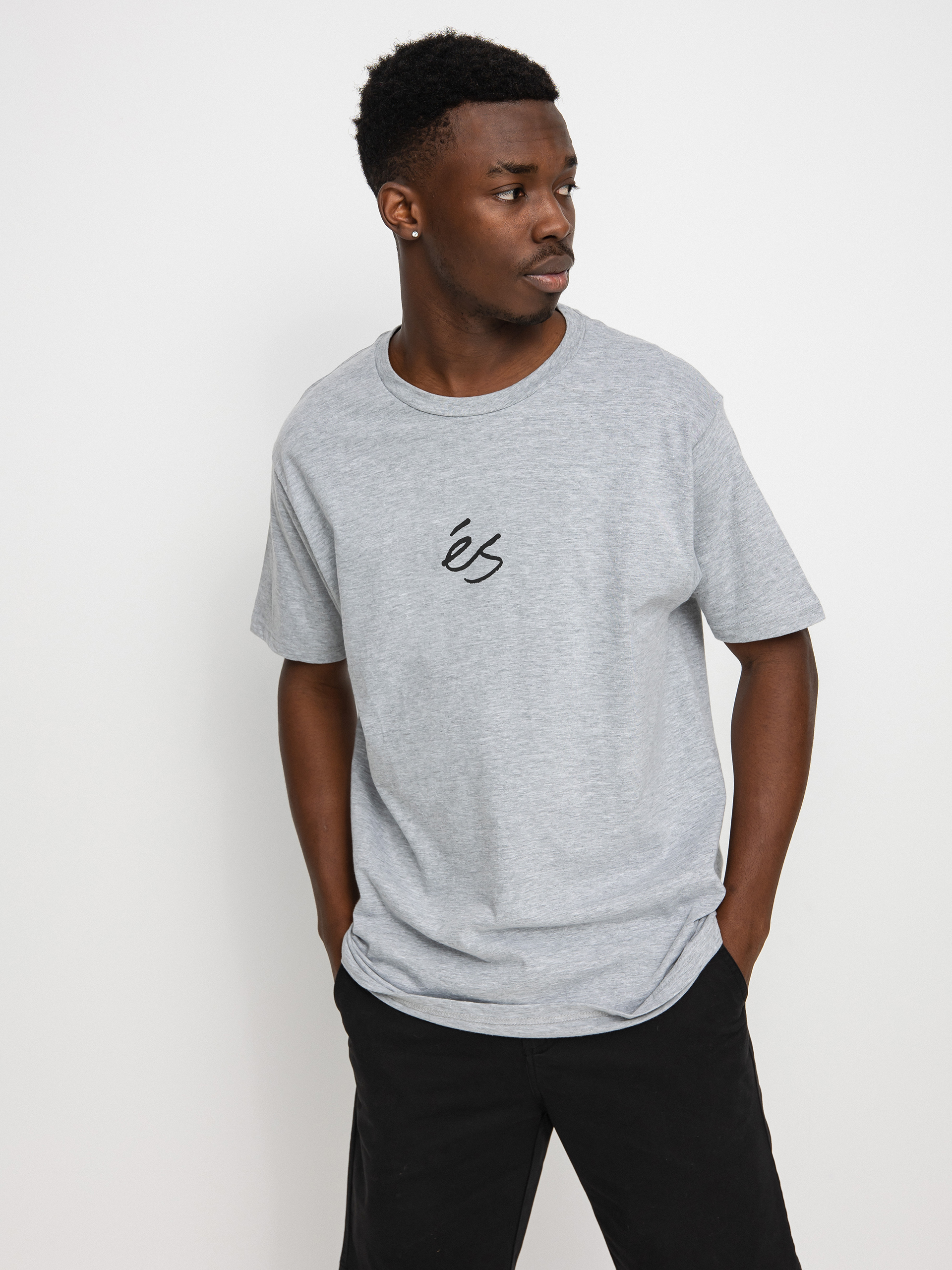 T-shirt eS Mini Script (grey/heather)