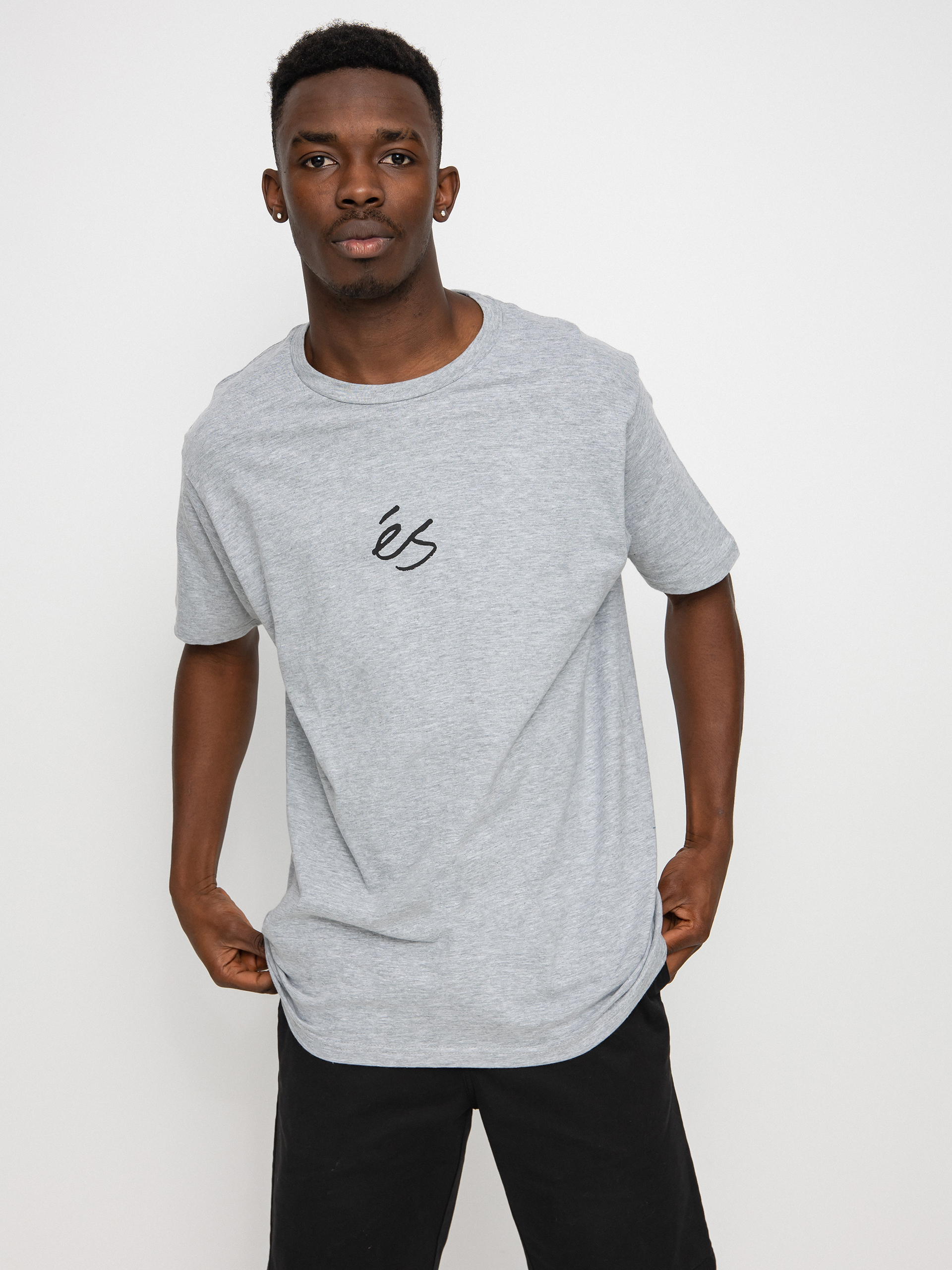 T-shirt eS Mini Script (grey/heather)
