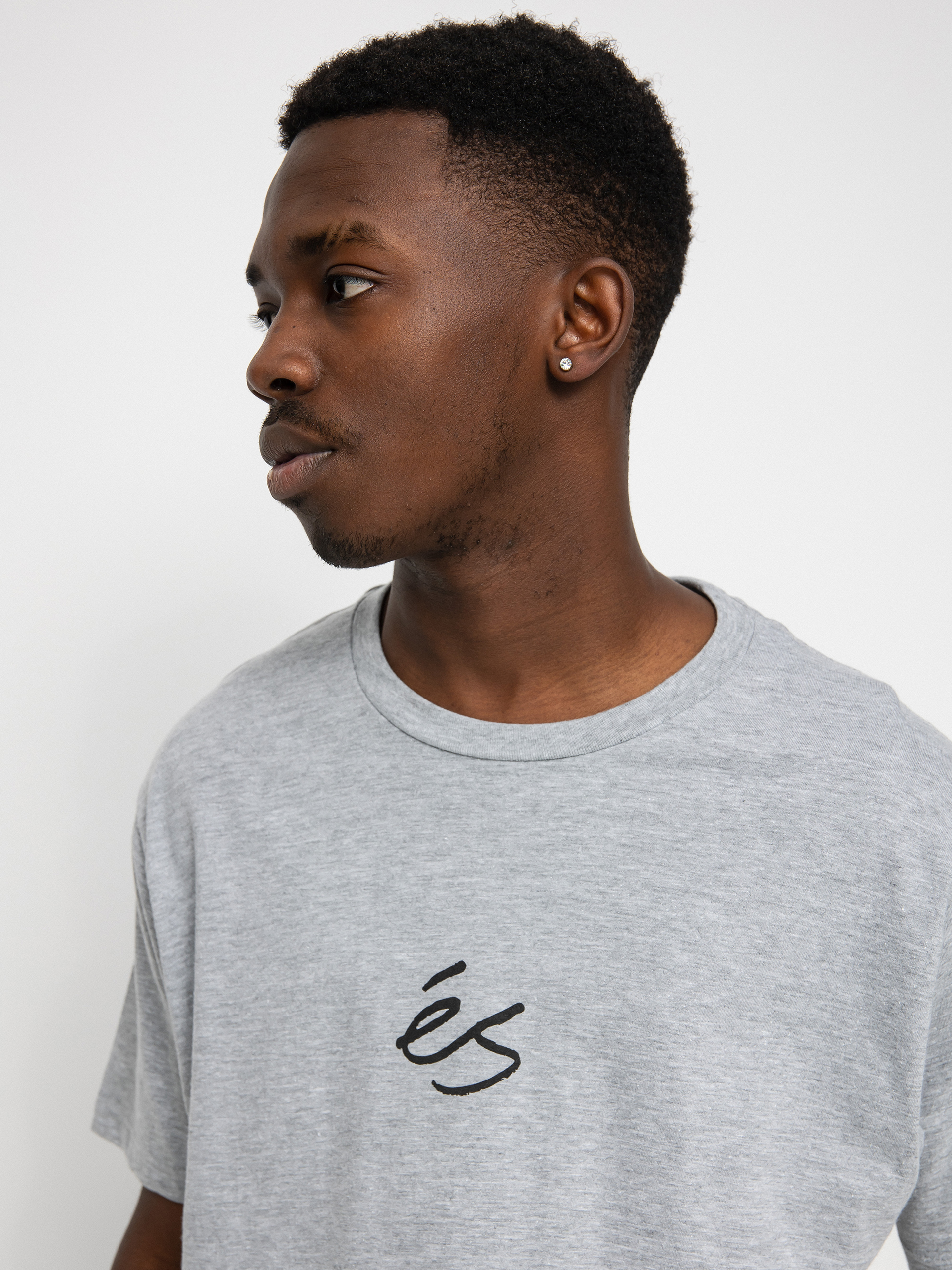 T-shirt eS Mini Script (grey/heather)
