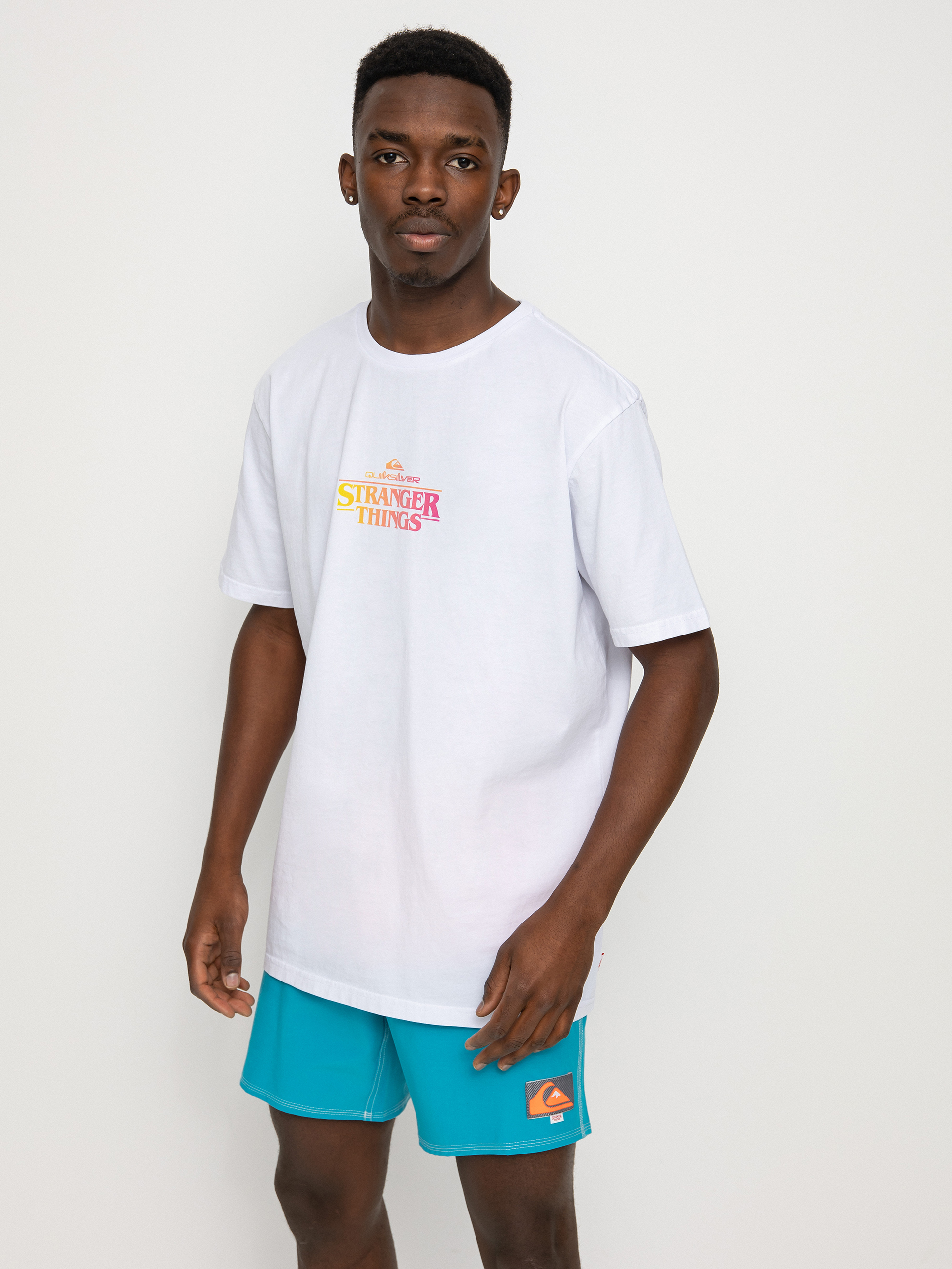 T-shirt Quiksilver X Stranger Things (white)