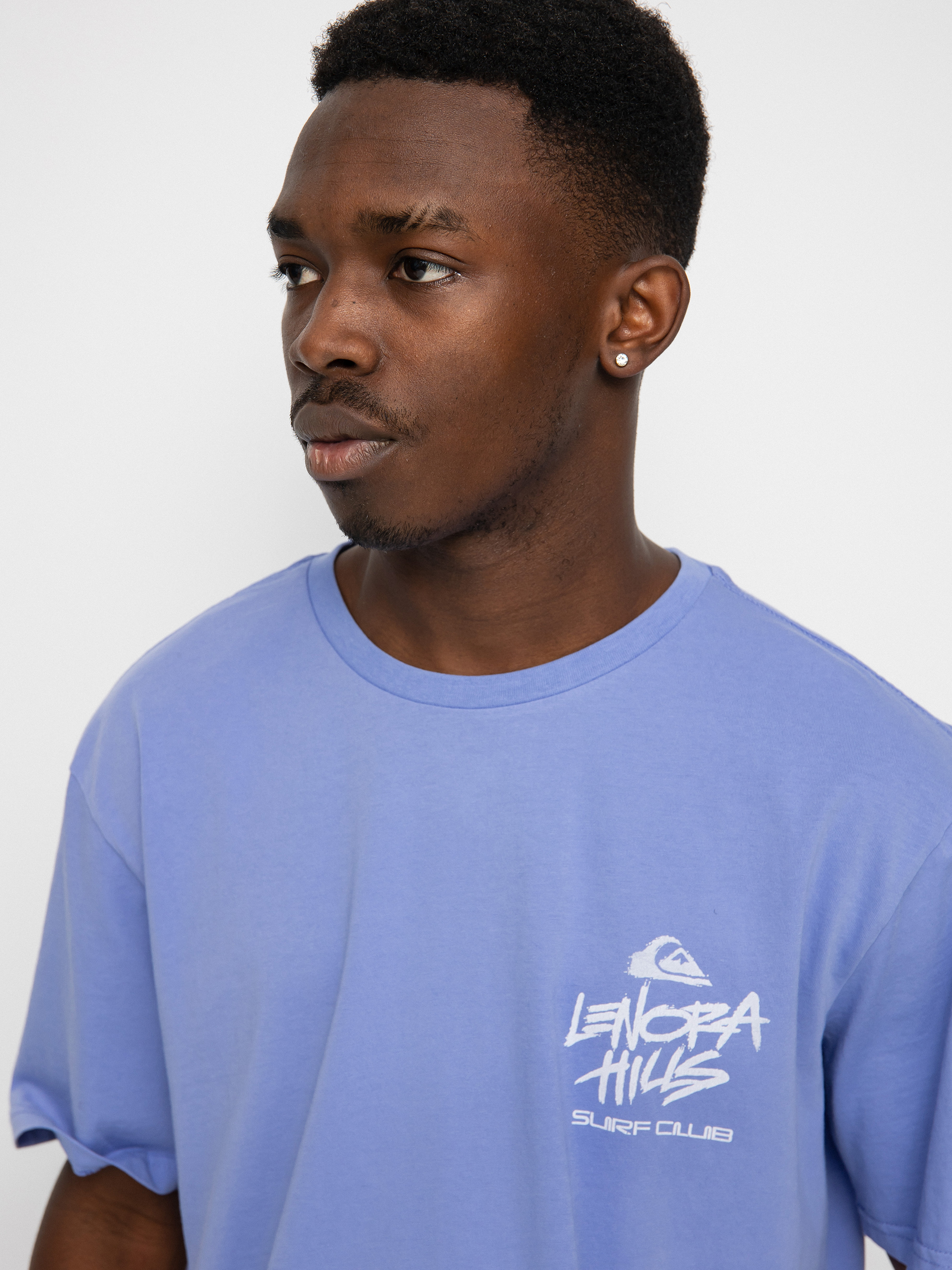 T-shirt Quiksilver X Stranger Things Lenora Hills Surf Club (jacaranda)