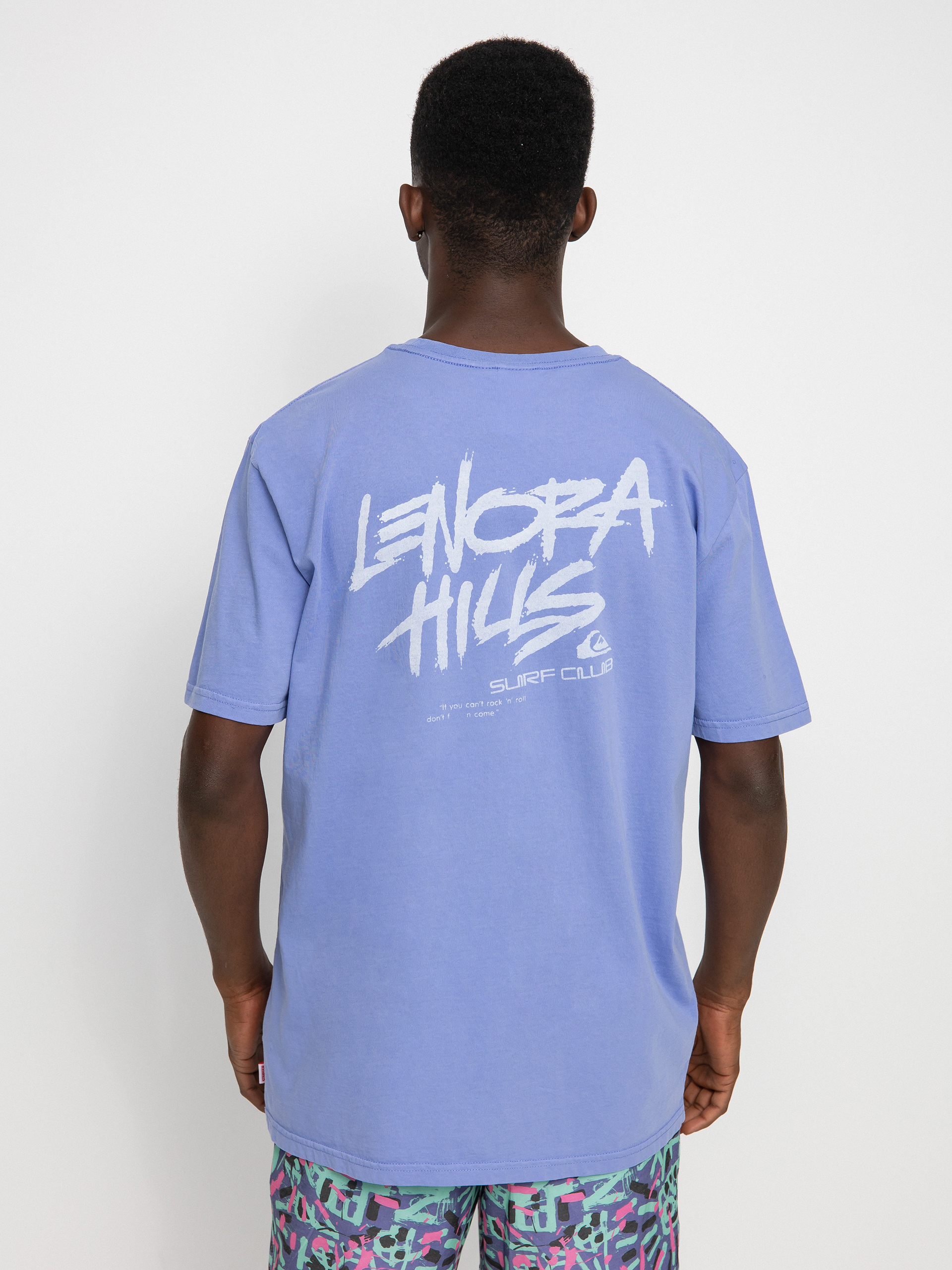 T-shirt Quiksilver X Stranger Things Lenora Hills Surf Club (jacaranda)