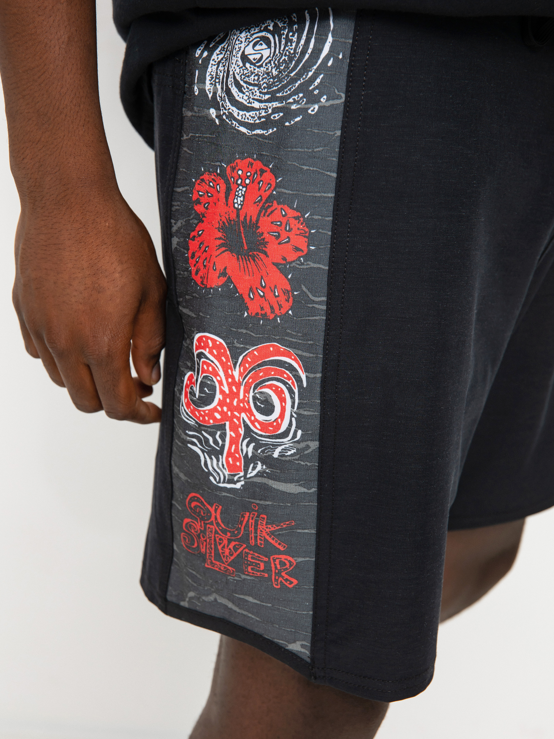 Boardshorty Quiksilver X Stranger Things Original Arch 1986 18 (the upside down)