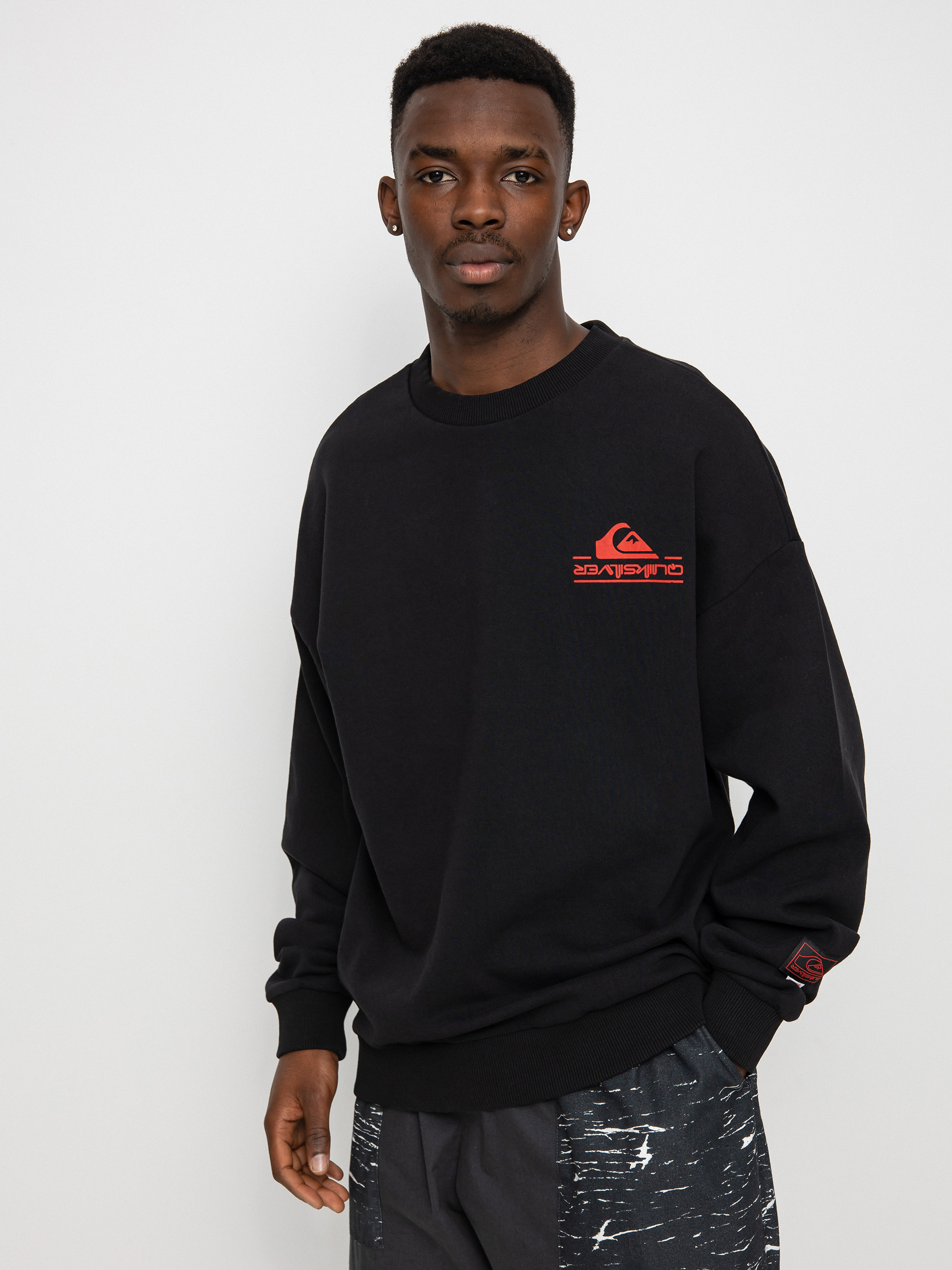 Bluza Quiksilver X Stranger Things Reefer Crew (black)