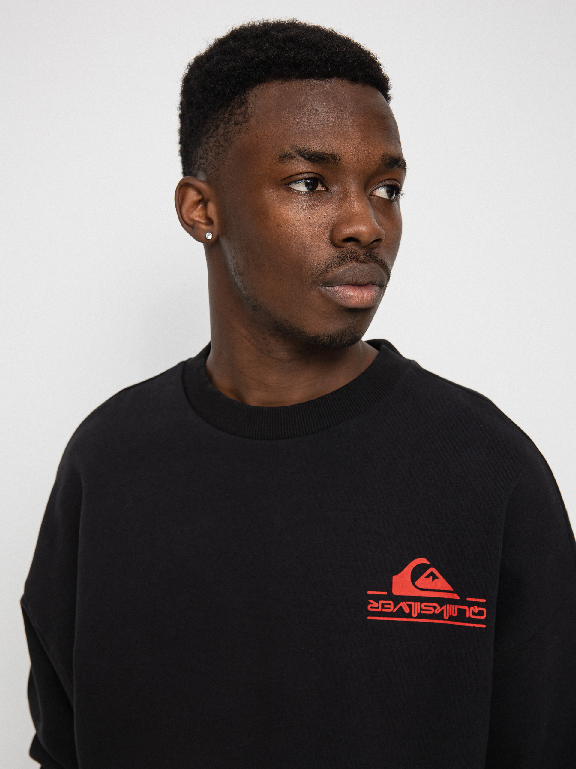 Bluza Quiksilver X Stranger Things Reefer Crew (black)