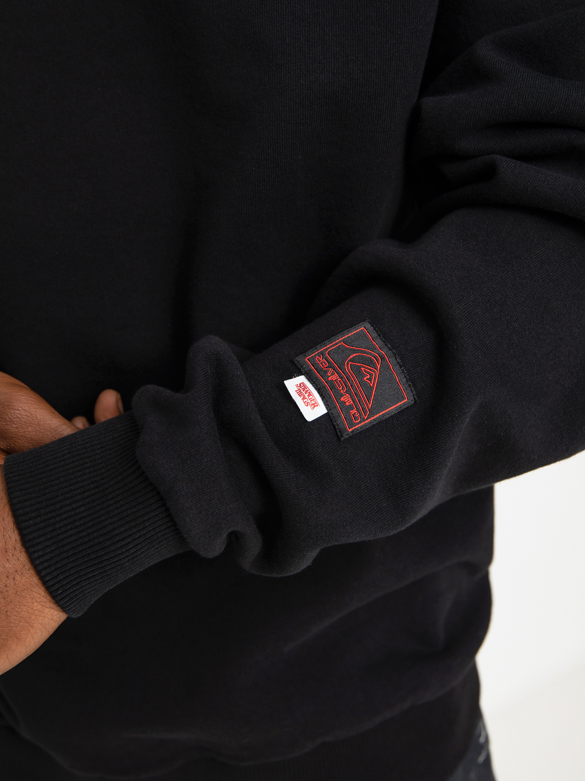 Bluza Quiksilver X Stranger Things Reefer Crew (black)