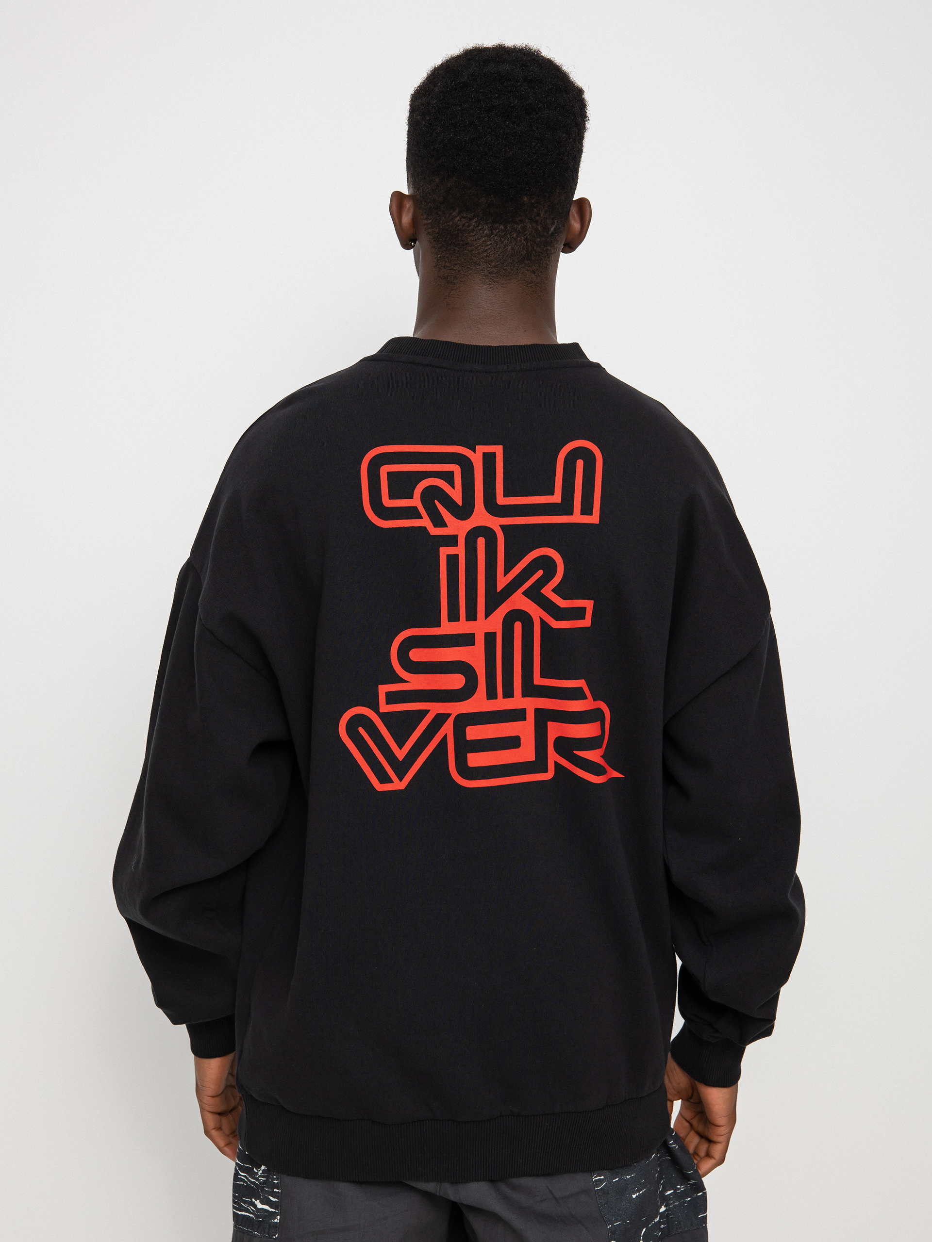 Bluza Quiksilver X Stranger Things Reefer Crew (black)