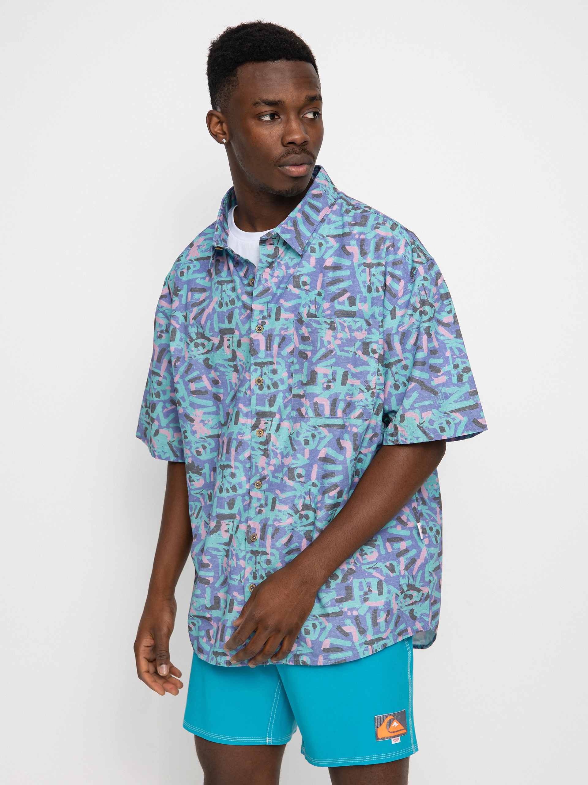 Koszula Quiksilver X Stranger Things Lenora (lenora warpaint marlin)