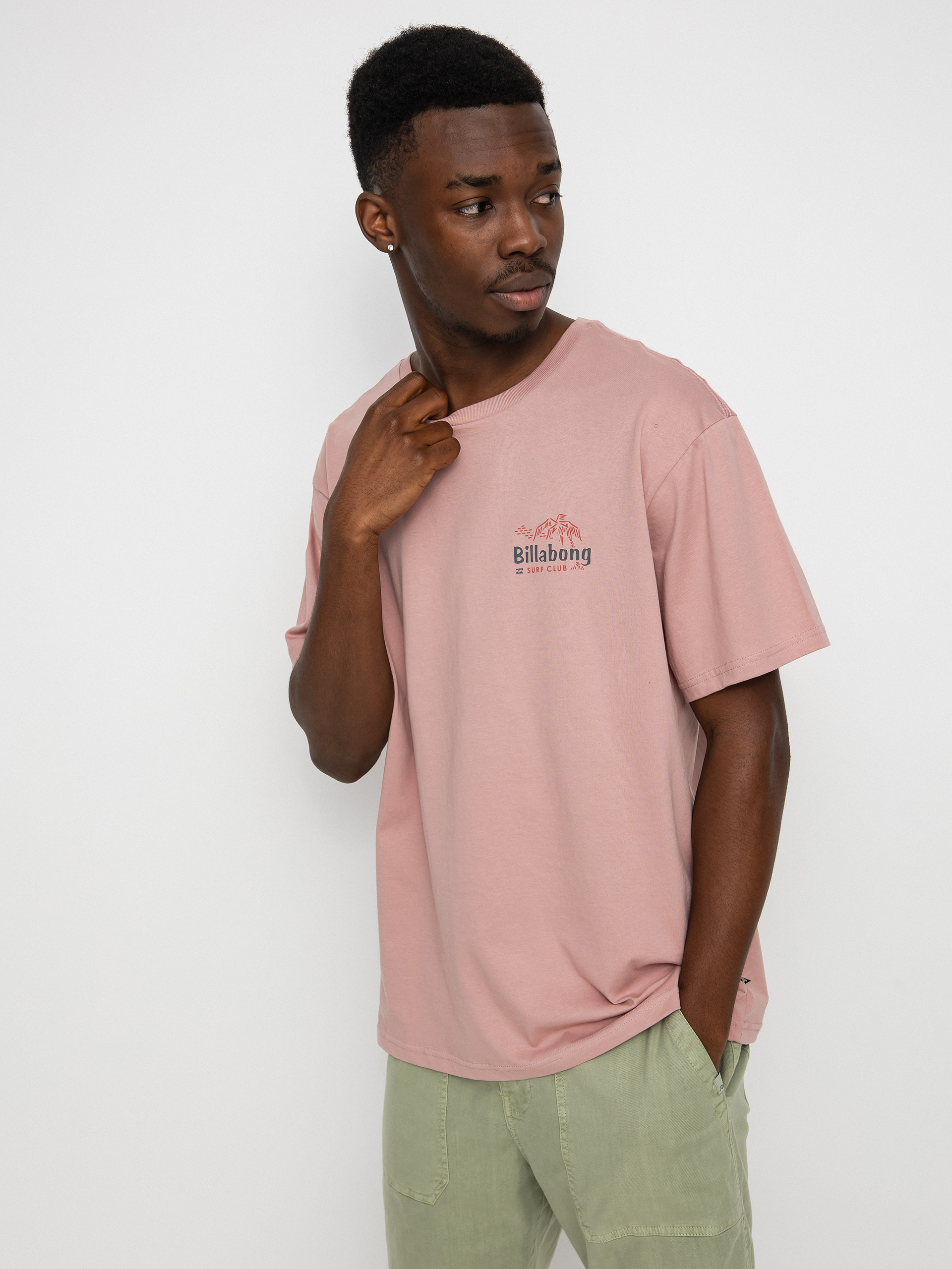 T-shirt Billabong Lounge (dusty pink)