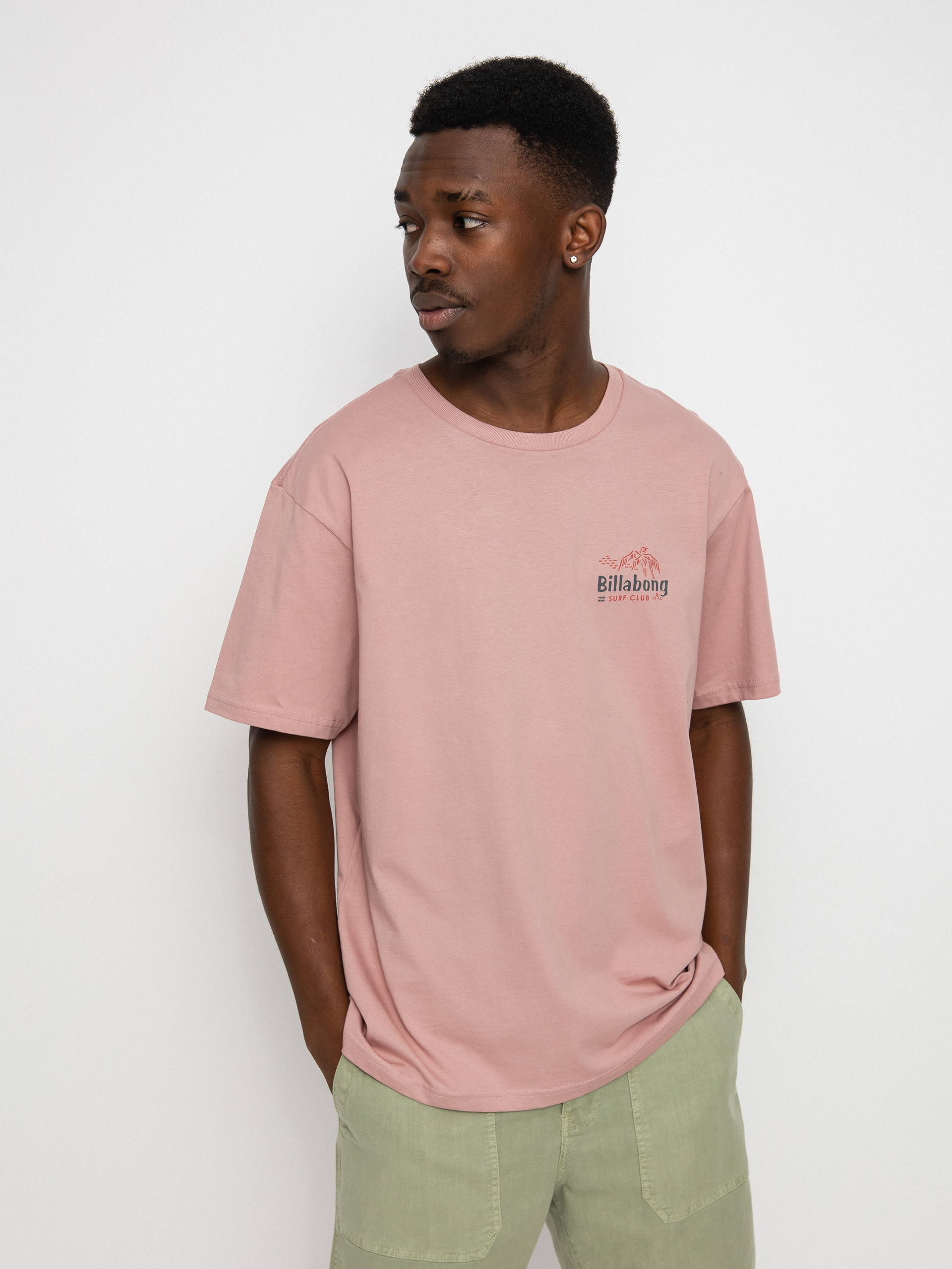 T-shirt Billabong Lounge (dusty pink)