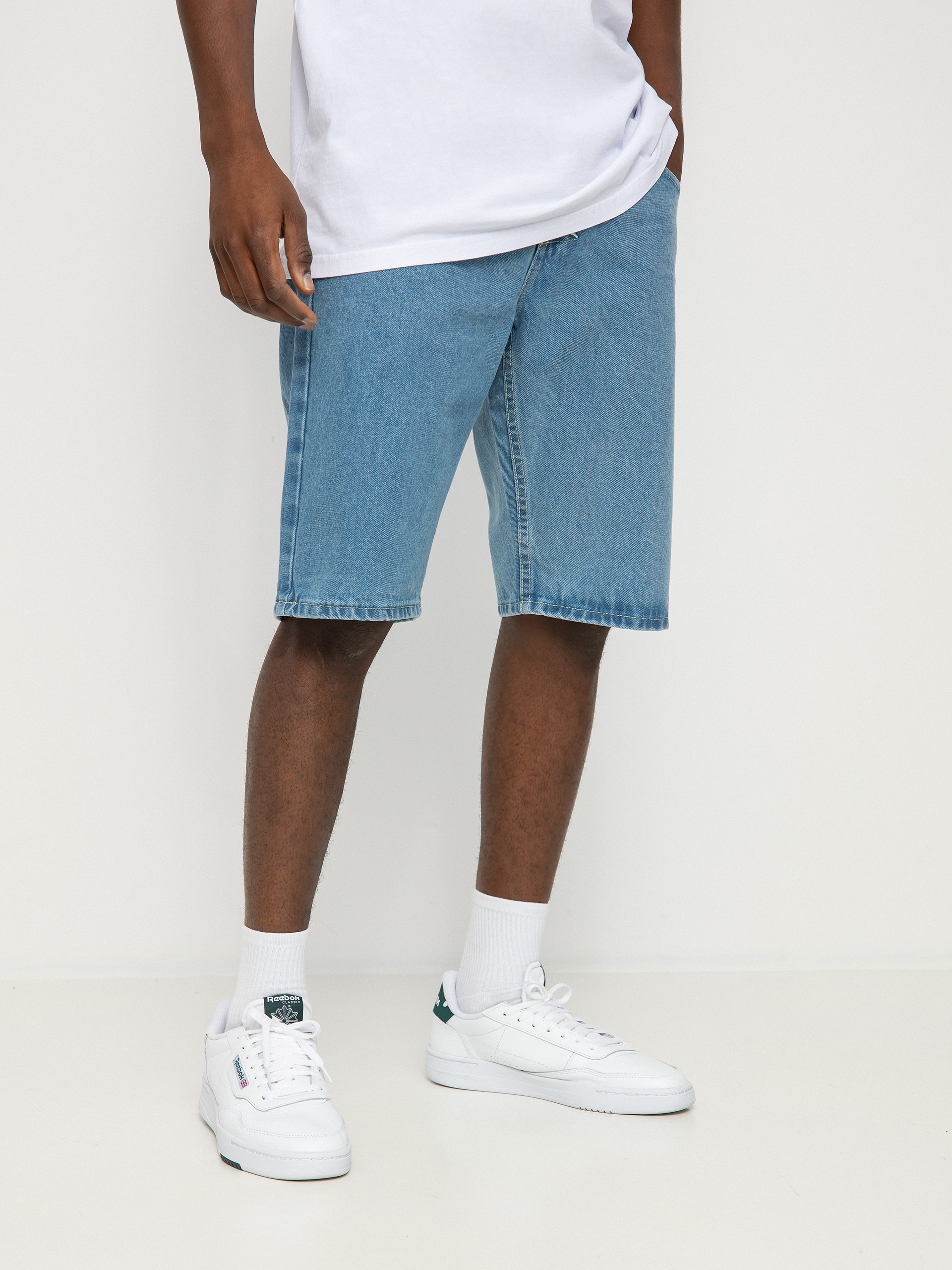 Szorty MassDnm Base Jeans Straight Fit (light blue)