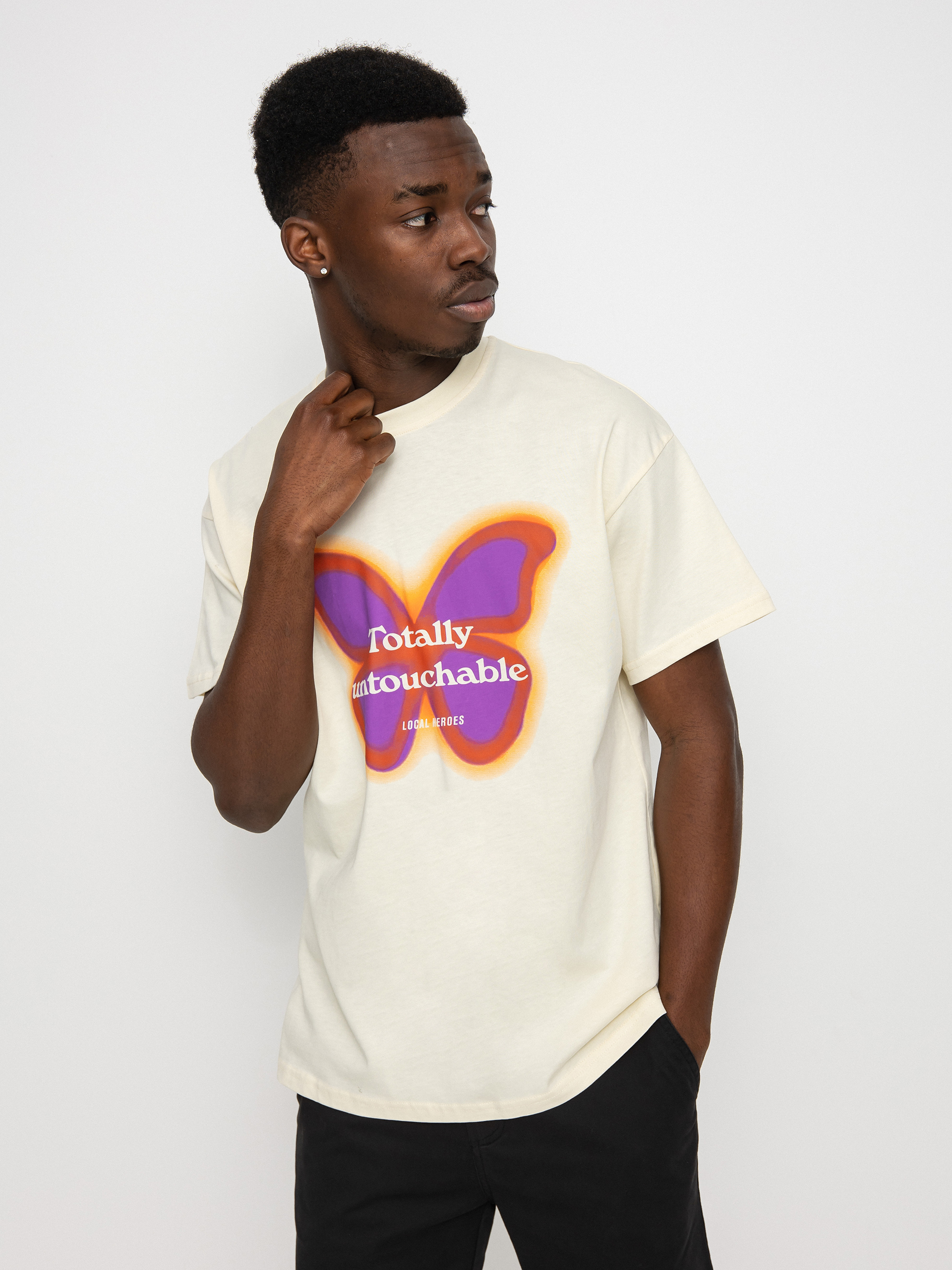 T-shirt Local Heroes Untouchable (ivory)