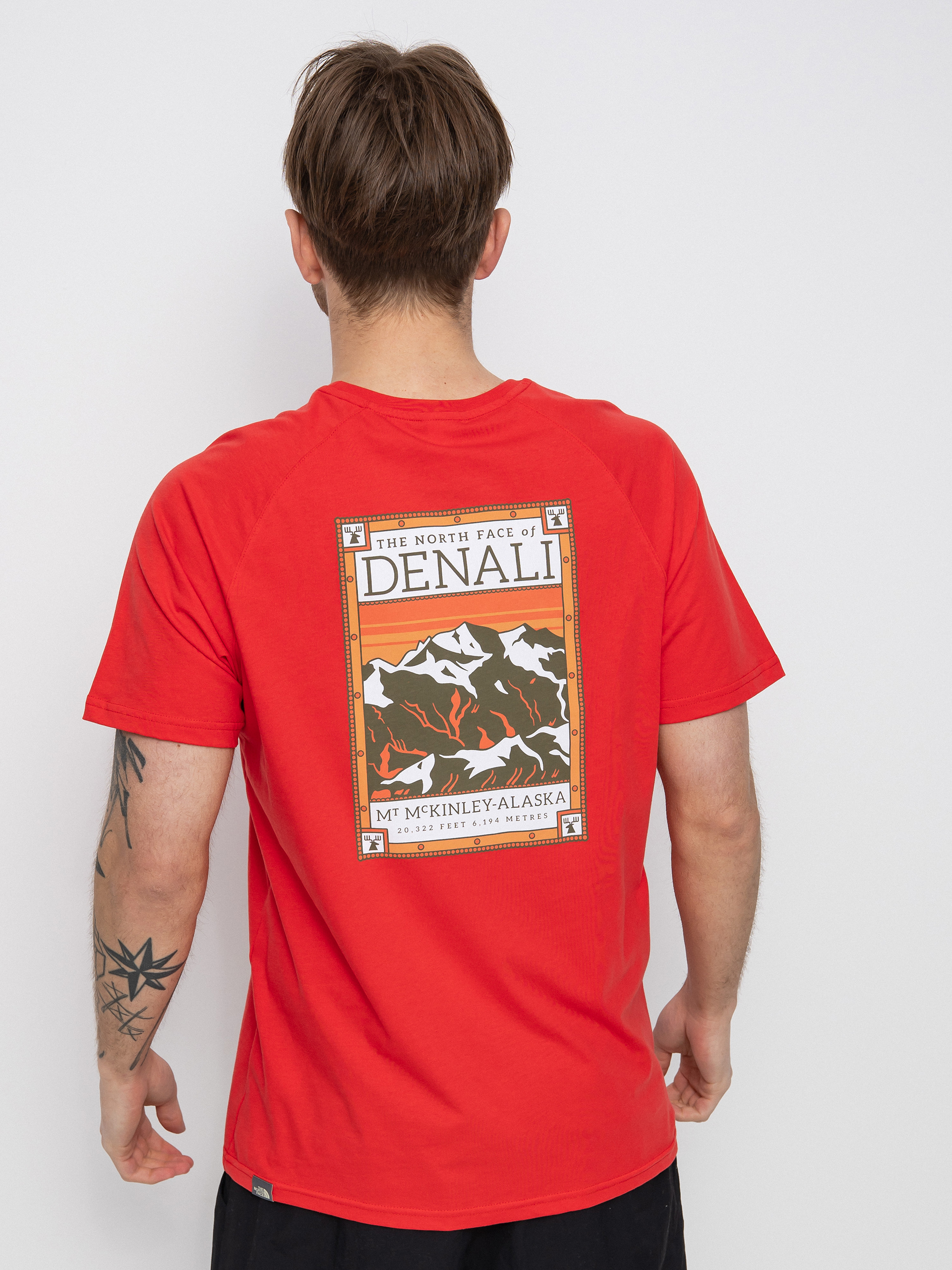 T-shirt The North Face North Faces (horizon red)