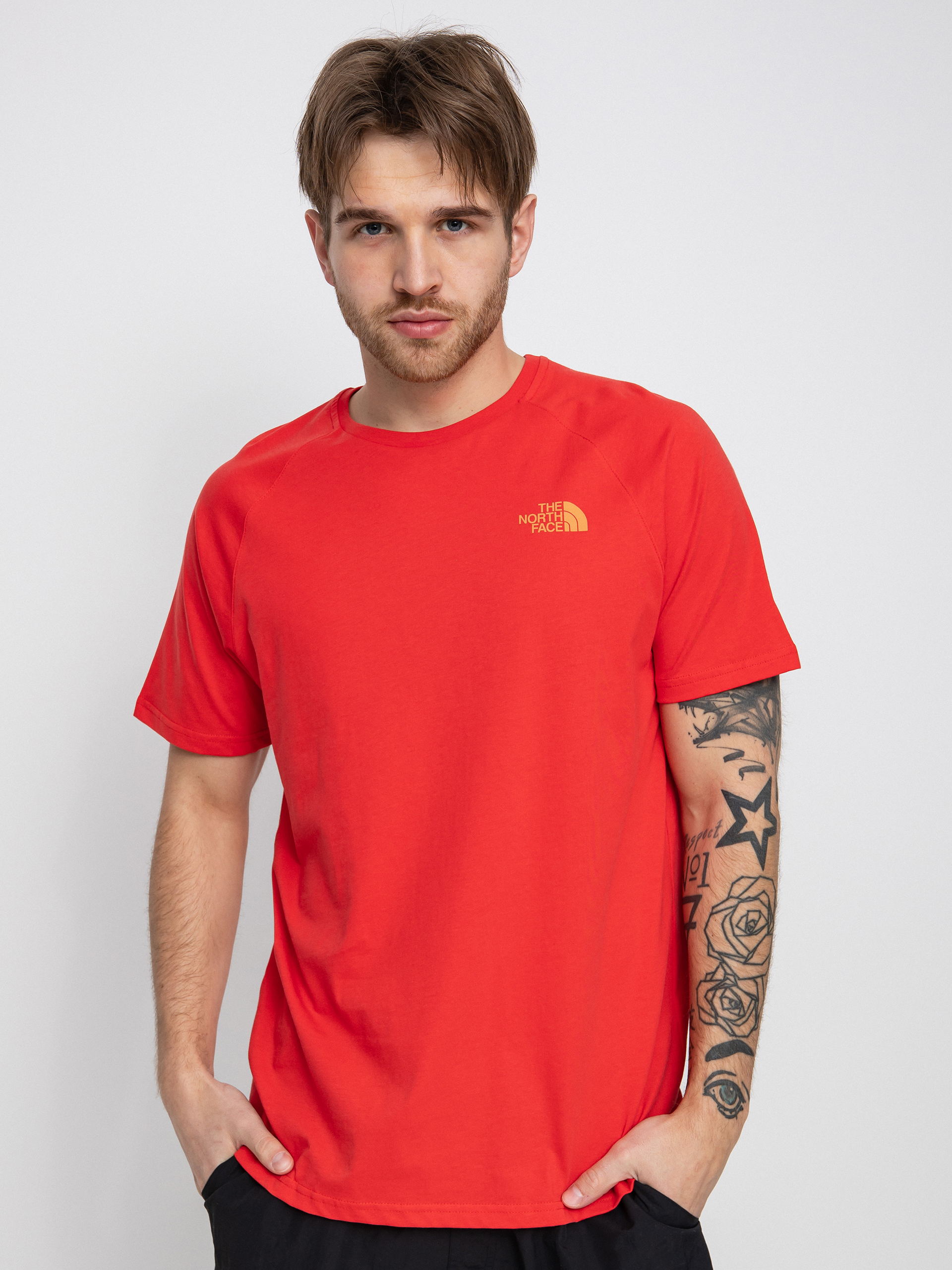T-shirt The North Face North Faces (horizon red)