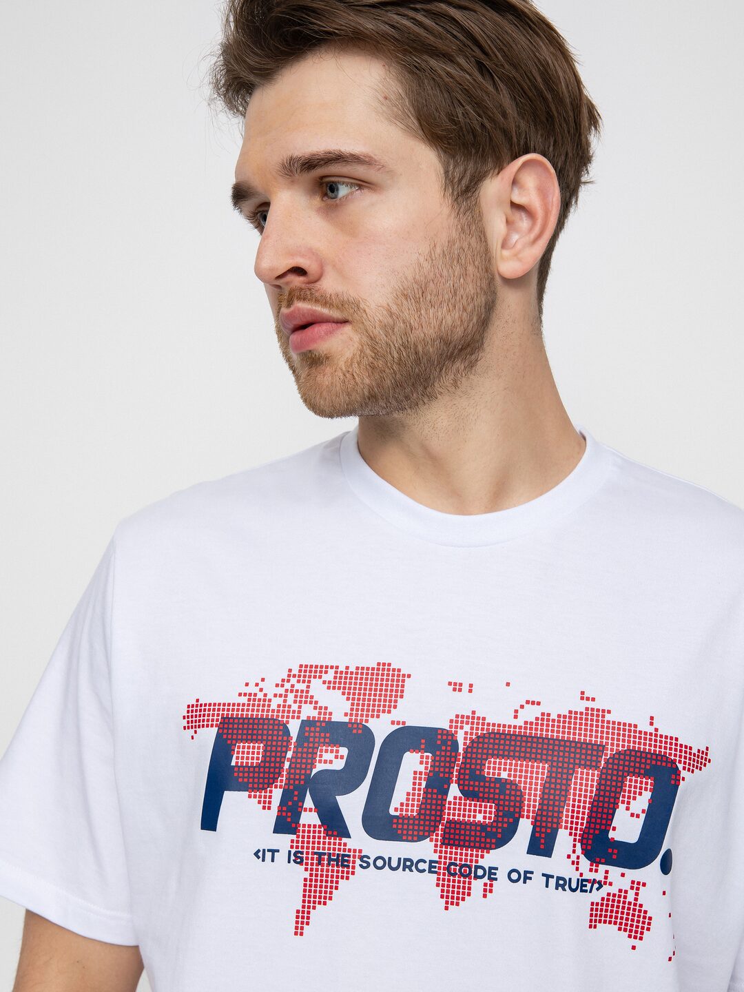 T-shirt Prosto Global (white)