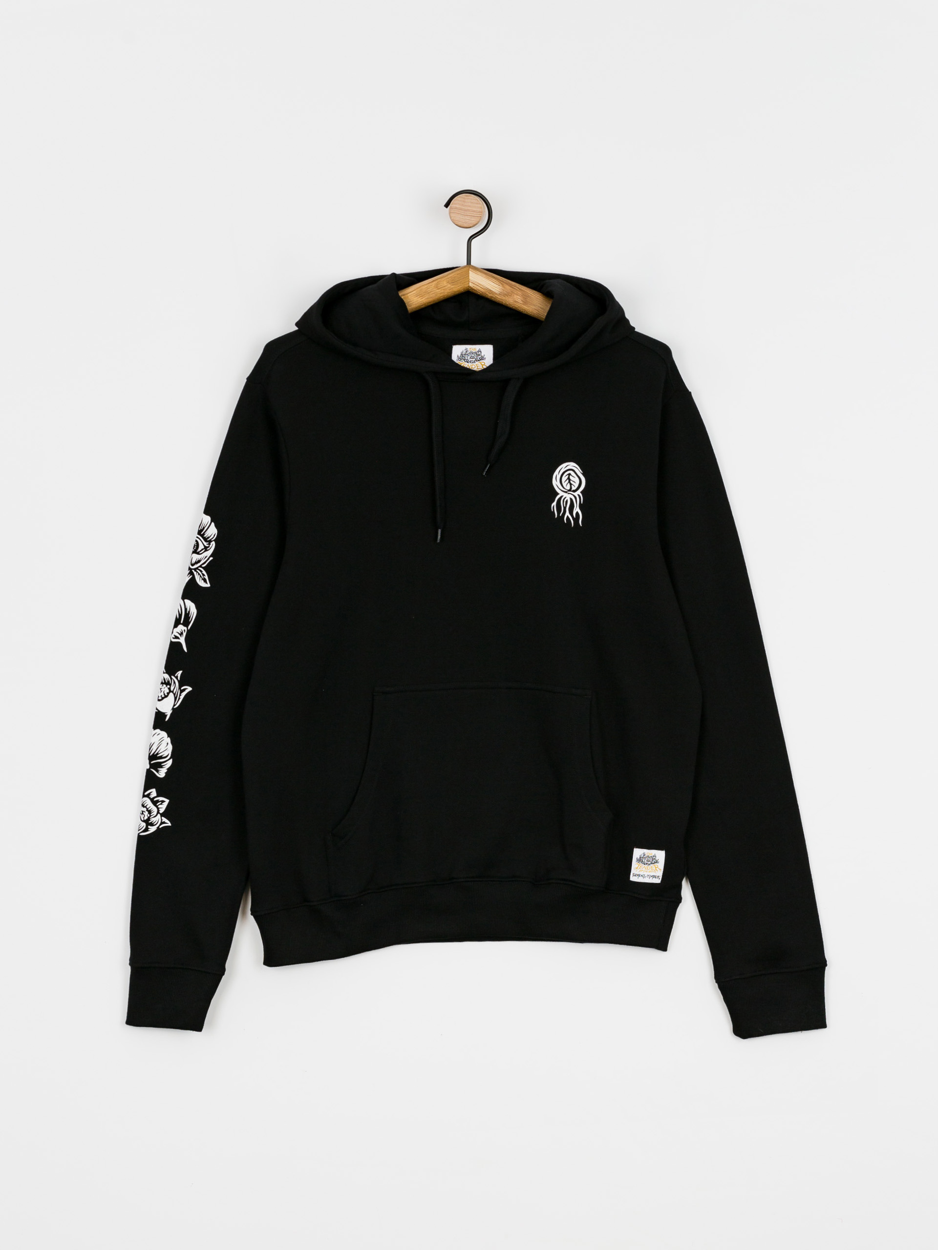 Bluza z kapturem Element Bloom HD (flint black)