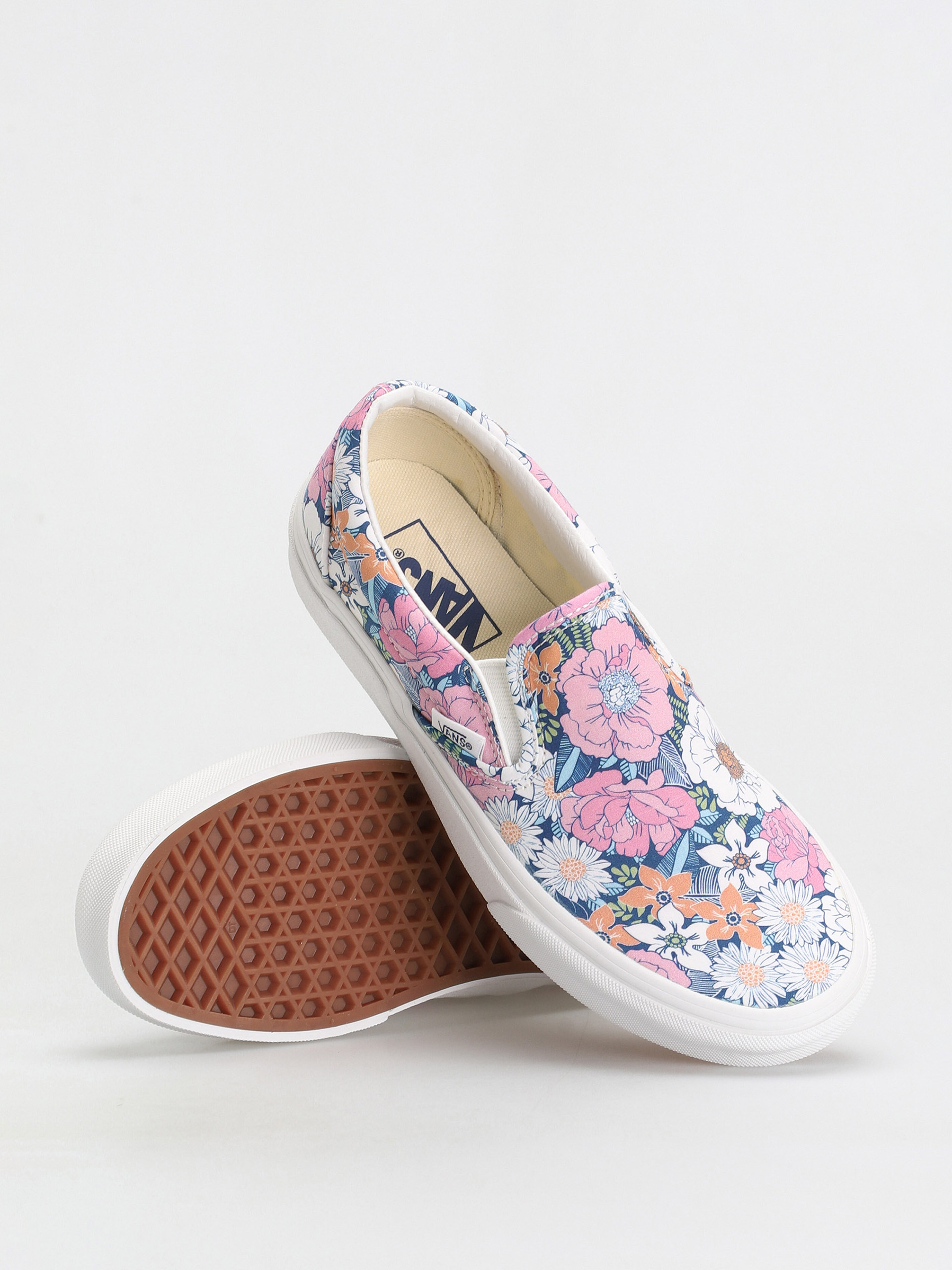 Buty Vans Classic Slip On (retro floral/multi/true white)
