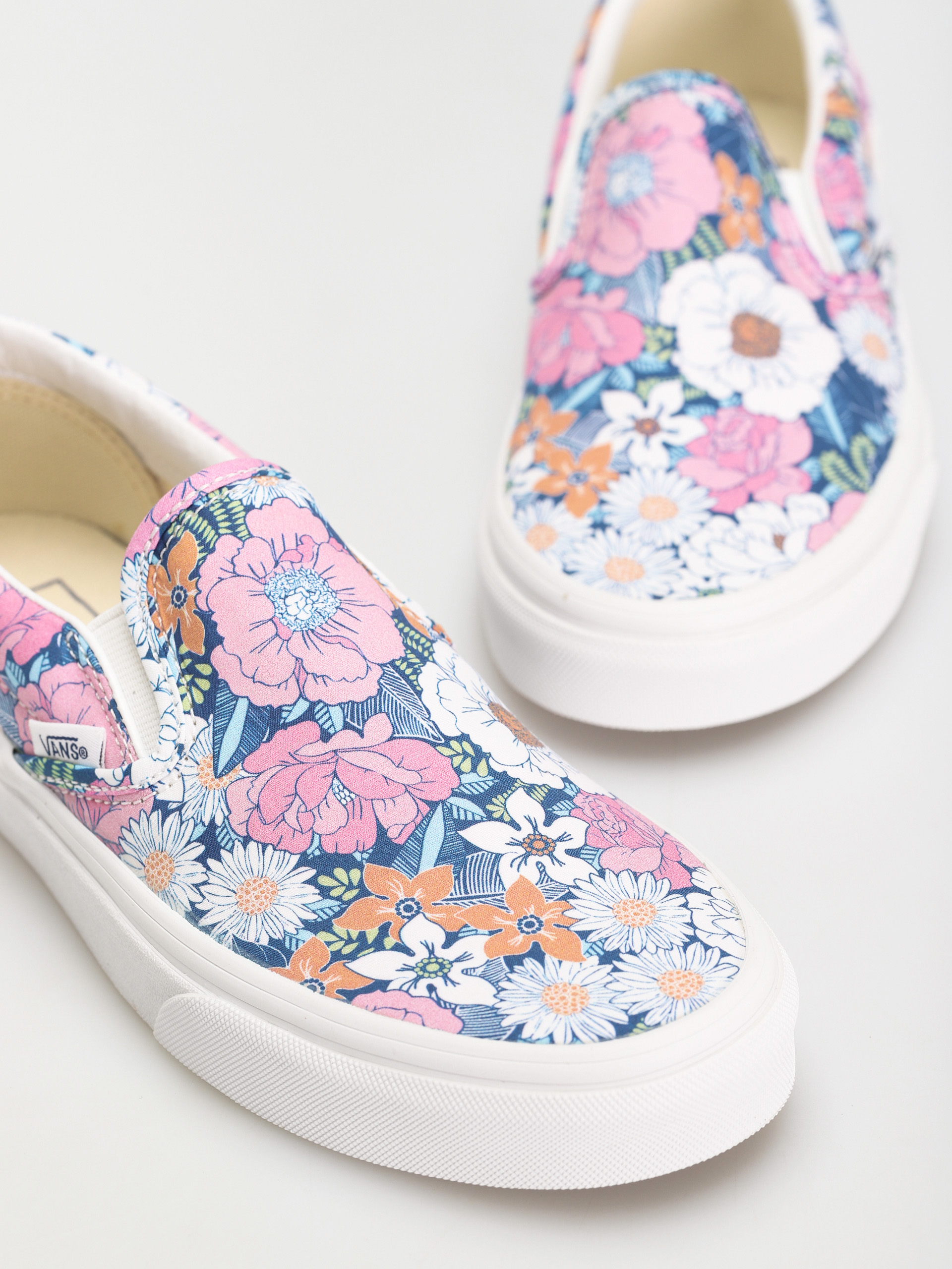 Buty Vans Classic Slip On (retro floral/multi/true white)