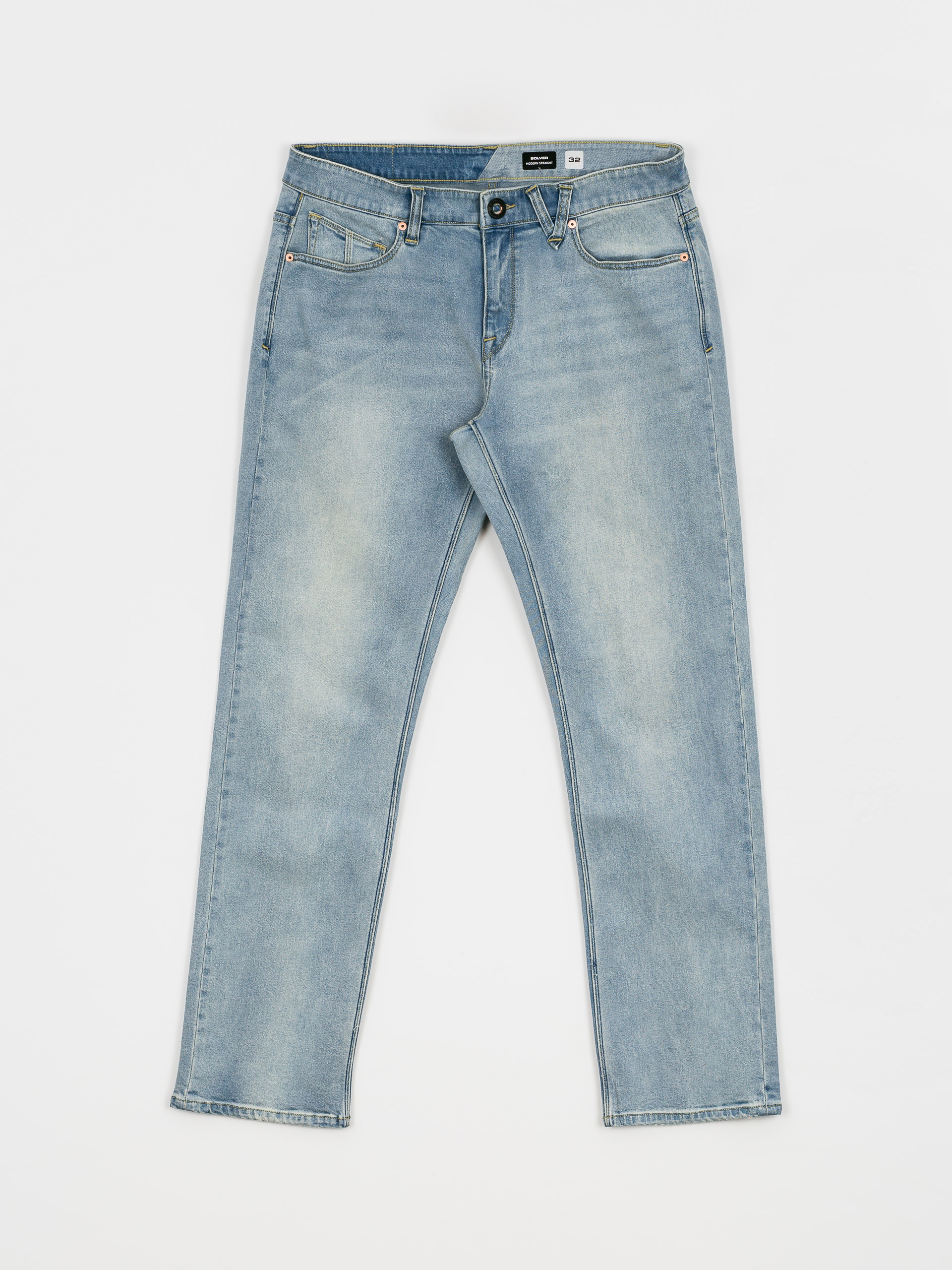 Spodnie Volcom Solver Denim (worker indigo vintage)