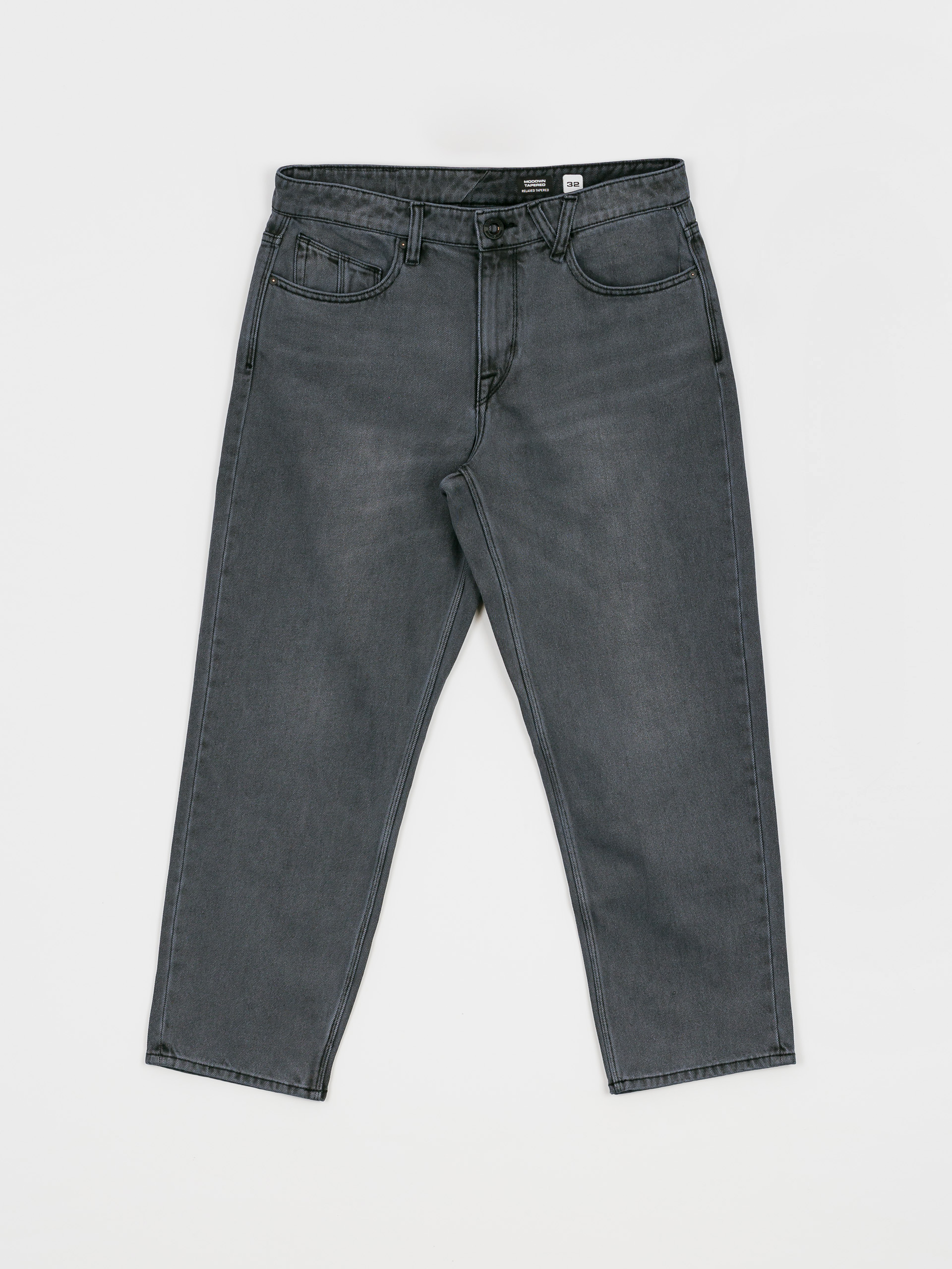 Spodnie Volcom Modown Tapered Denim (fade to black)