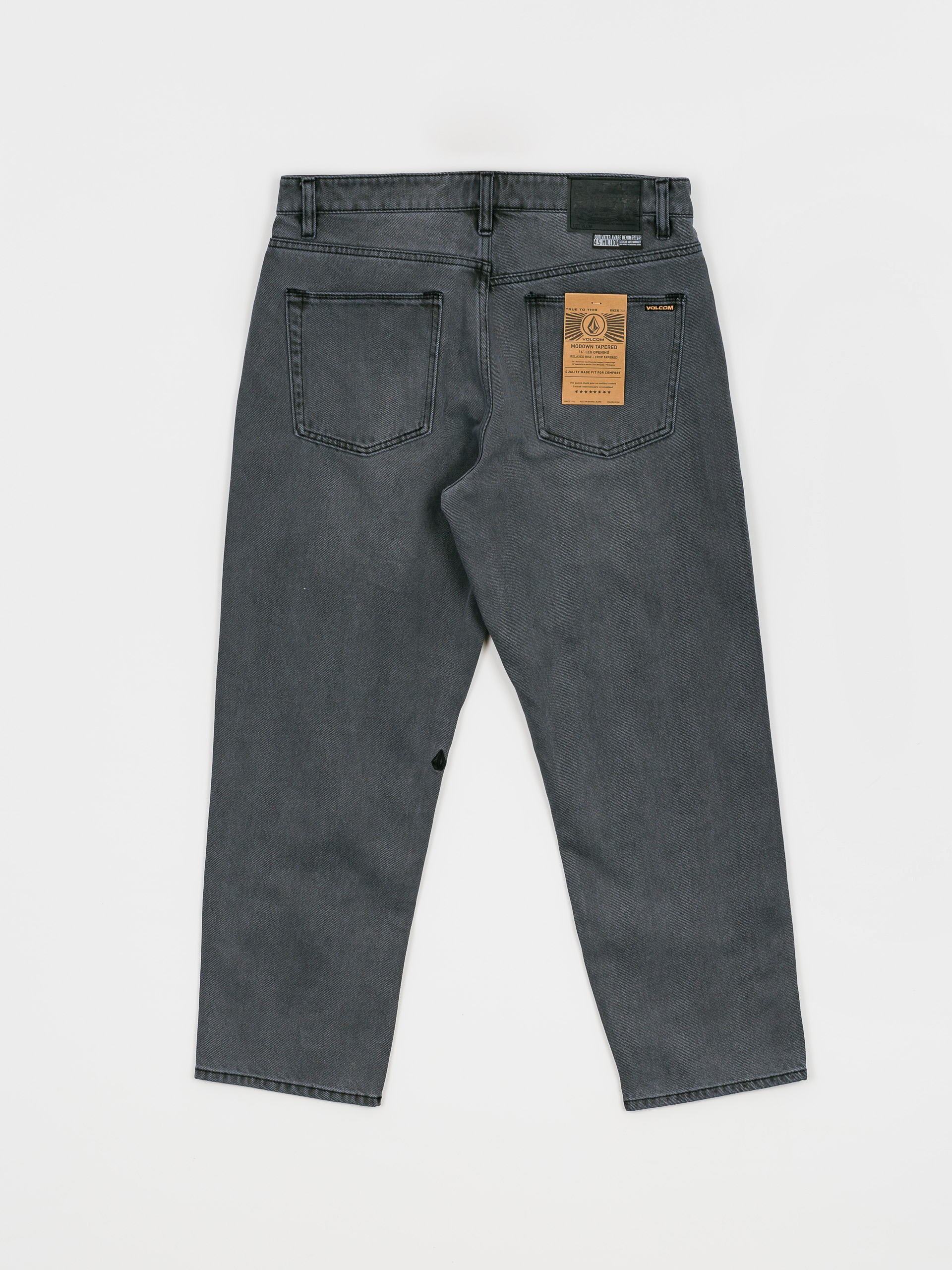 Spodnie Volcom Modown Tapered Denim (fade to black)