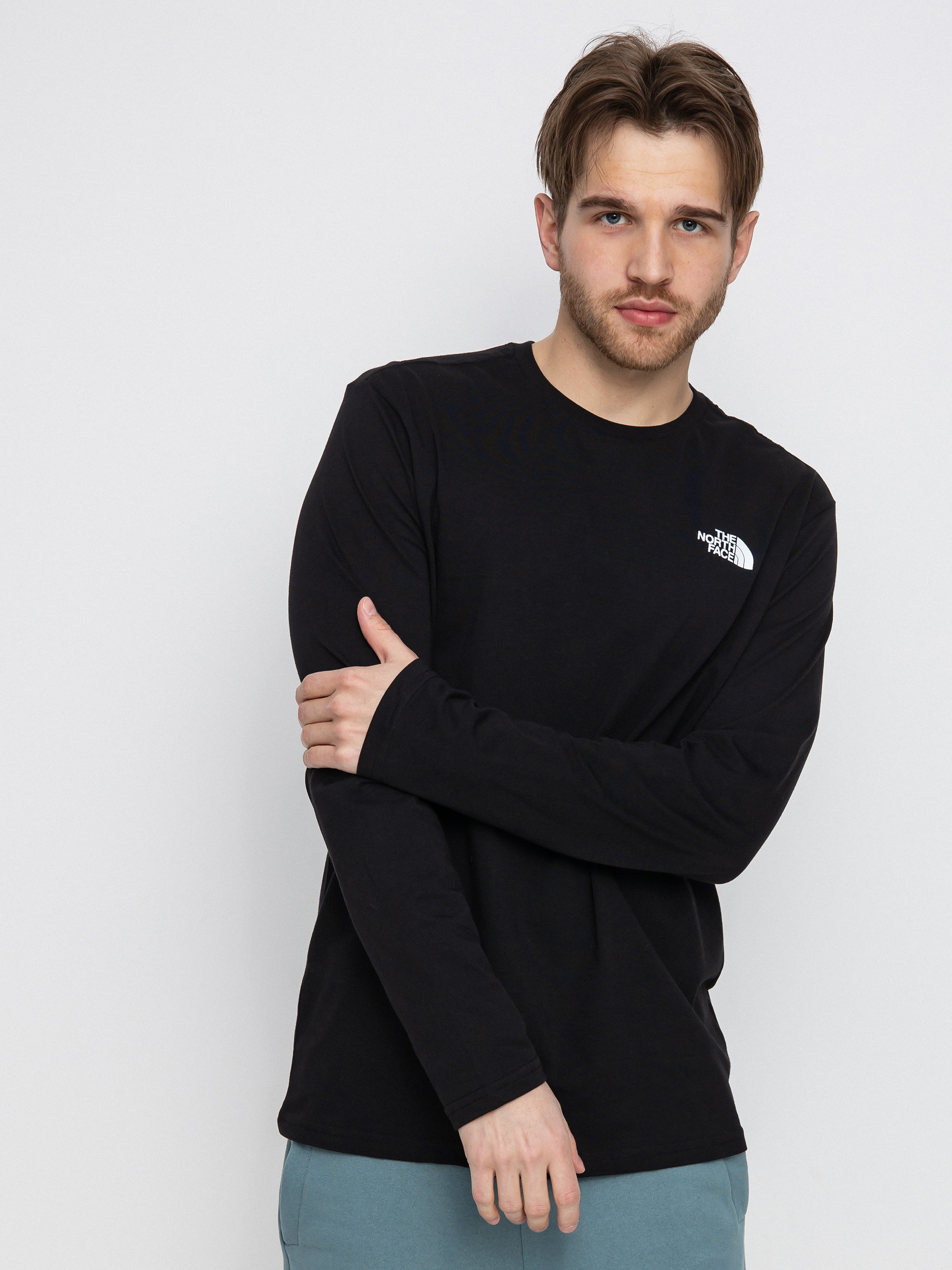 Longsleeve The North Face Easy (tnf black/zinc grey)