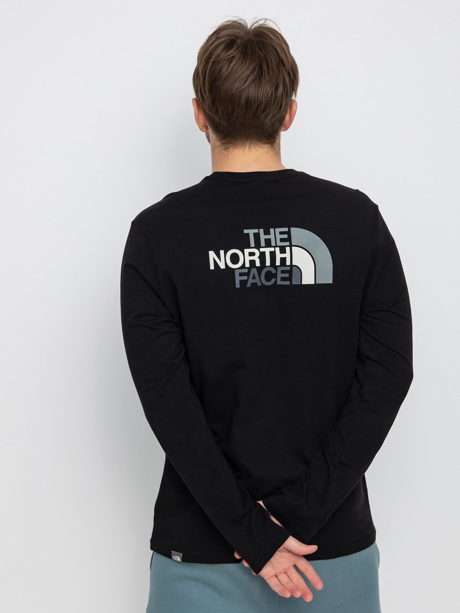 Longsleeve The North Face Easy (tnf black/zinc grey)