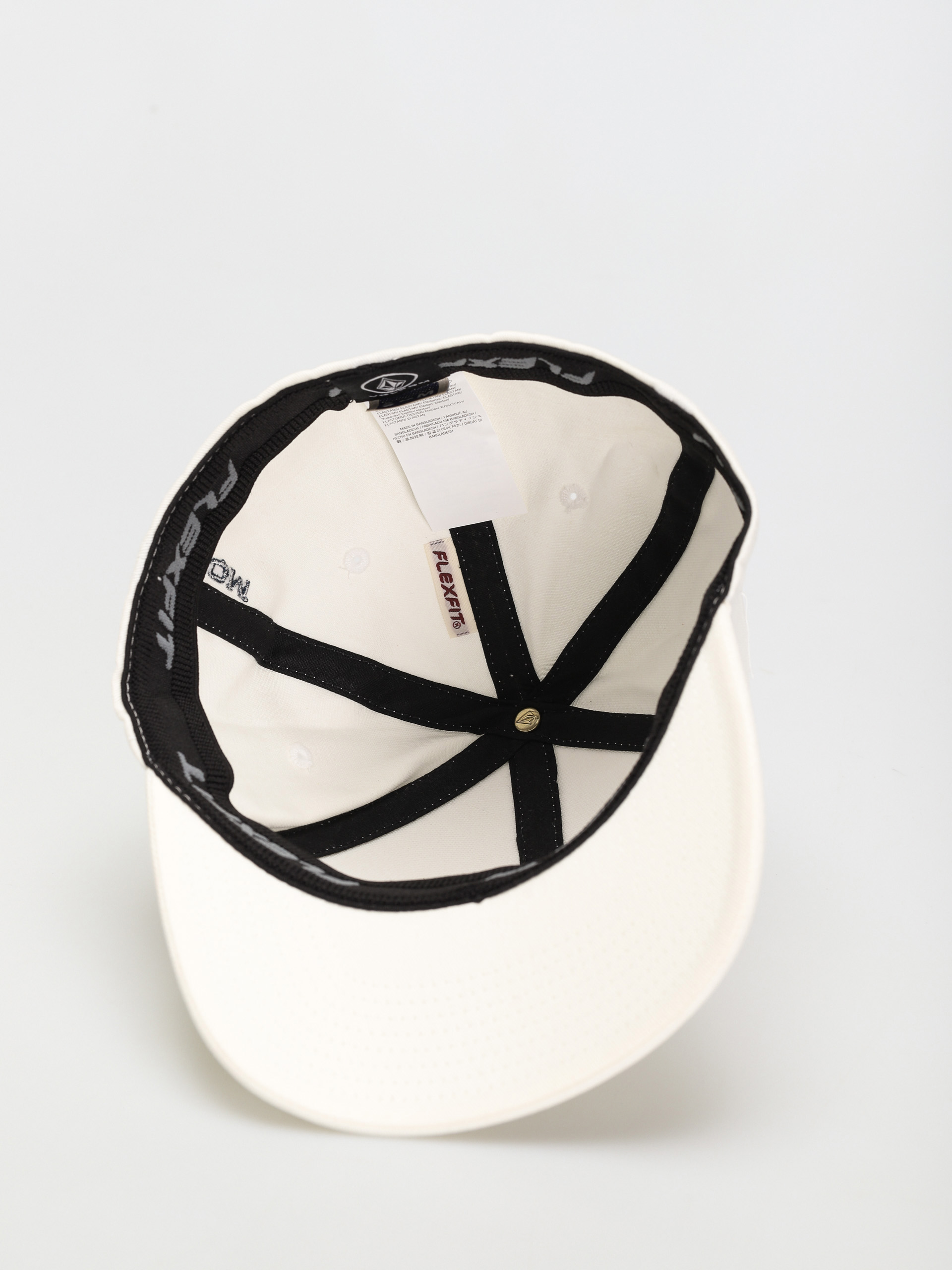 Czapka z daszkiem Volcom Full Stone Xfit (whitecap grey)