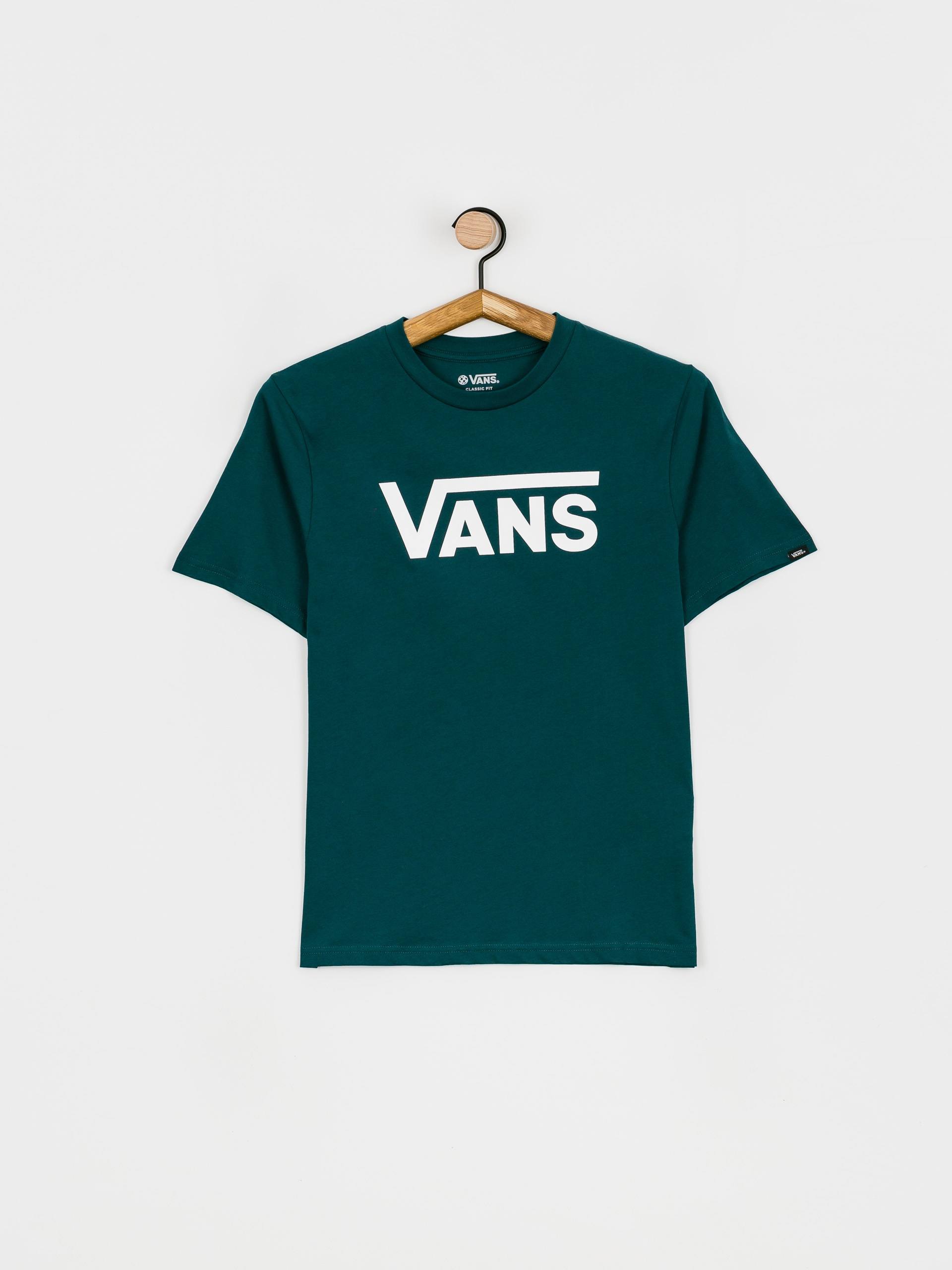 T-shirt Vans Vans Classic JR (deep teal/white)
