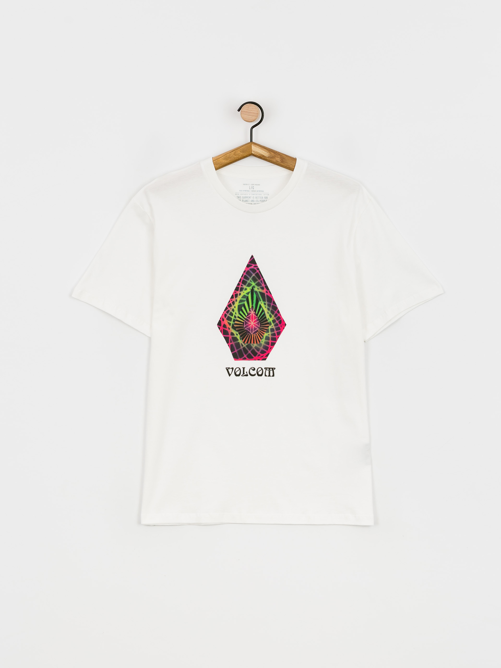 T-shirt Volcom Star Shields Stone Bsc (white)