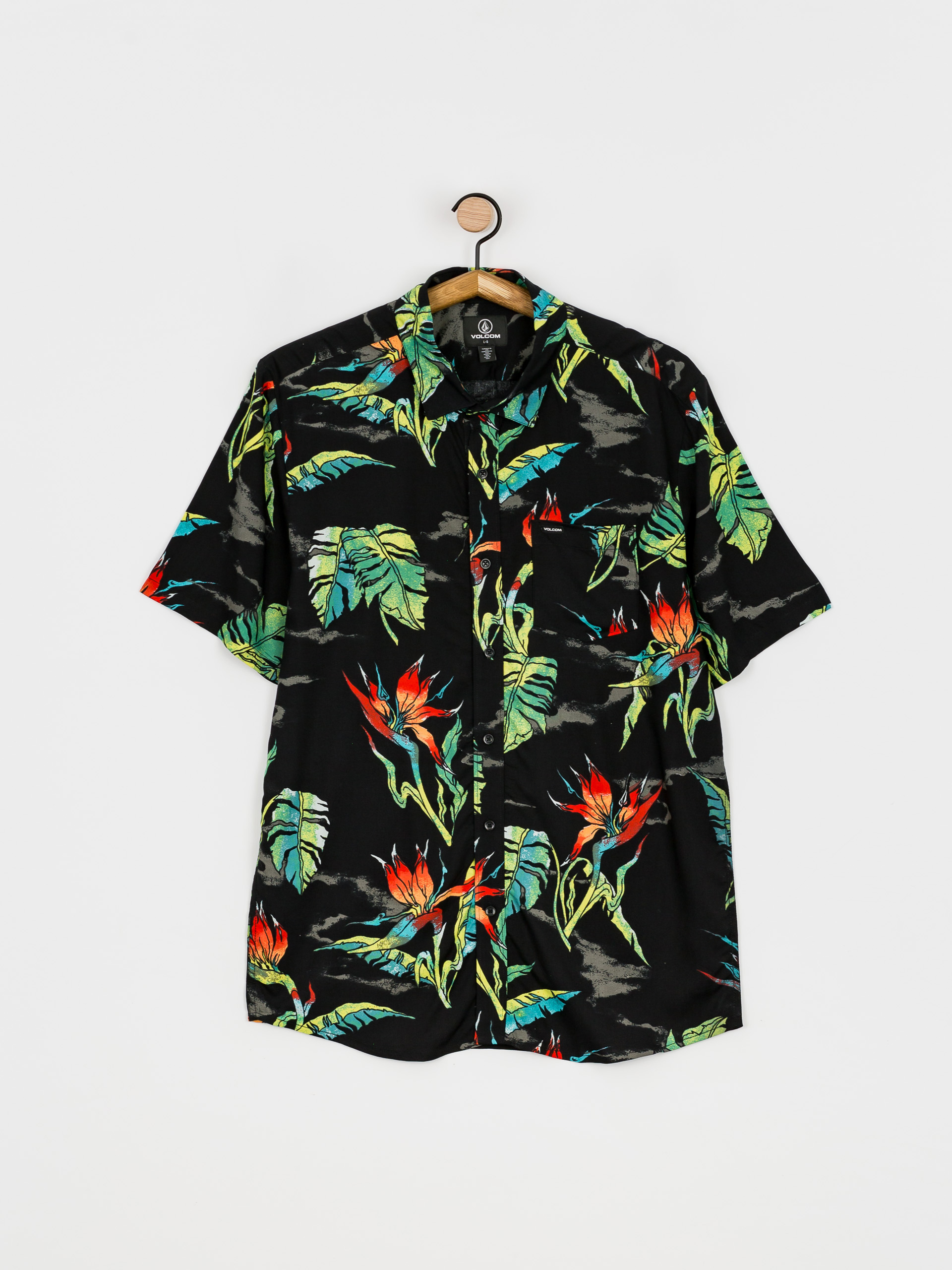 Koszula Volcom Birds Of Raredise (black)