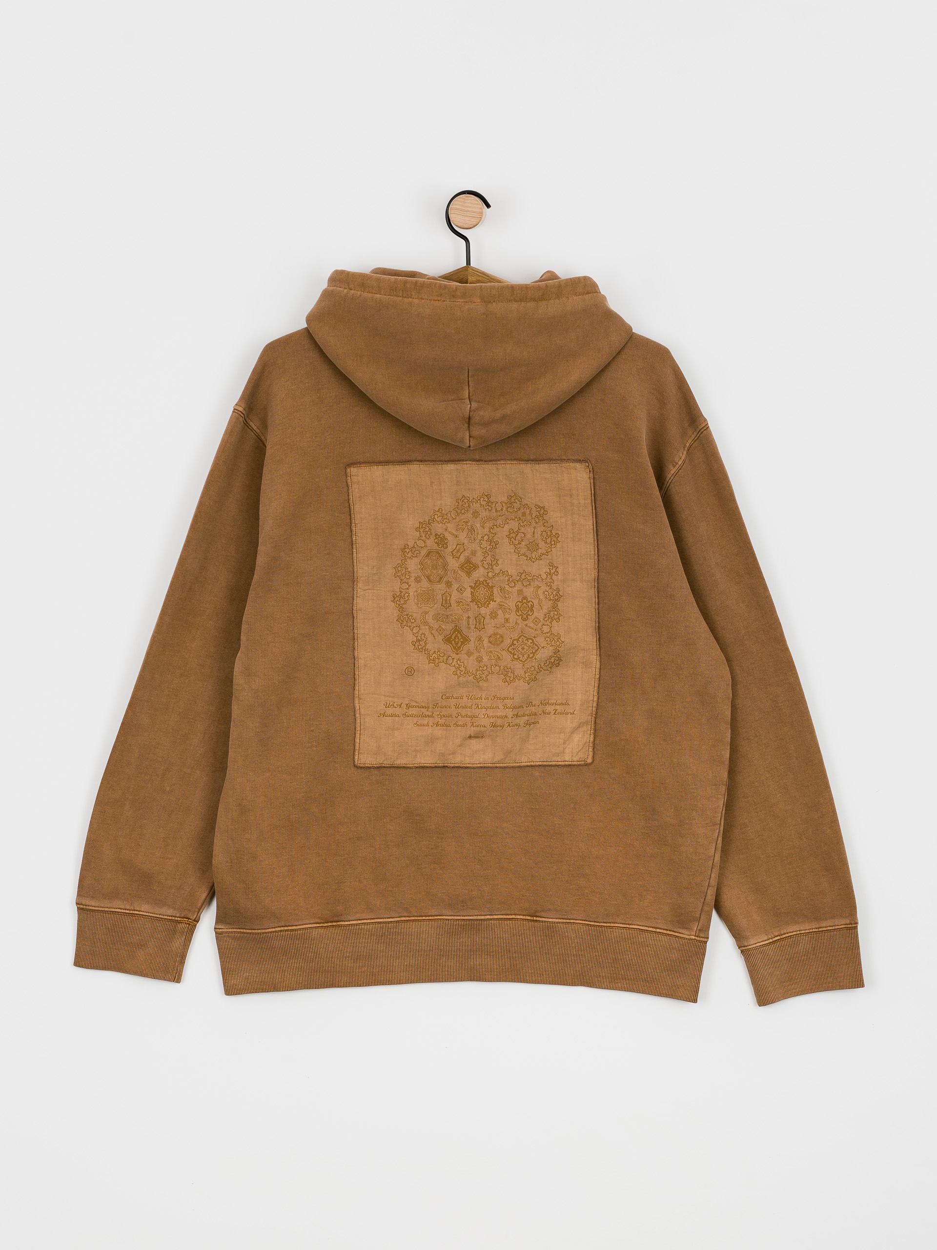 Bluza z kapturem Carhartt WIP Verse Patch HD (hamilton brown)