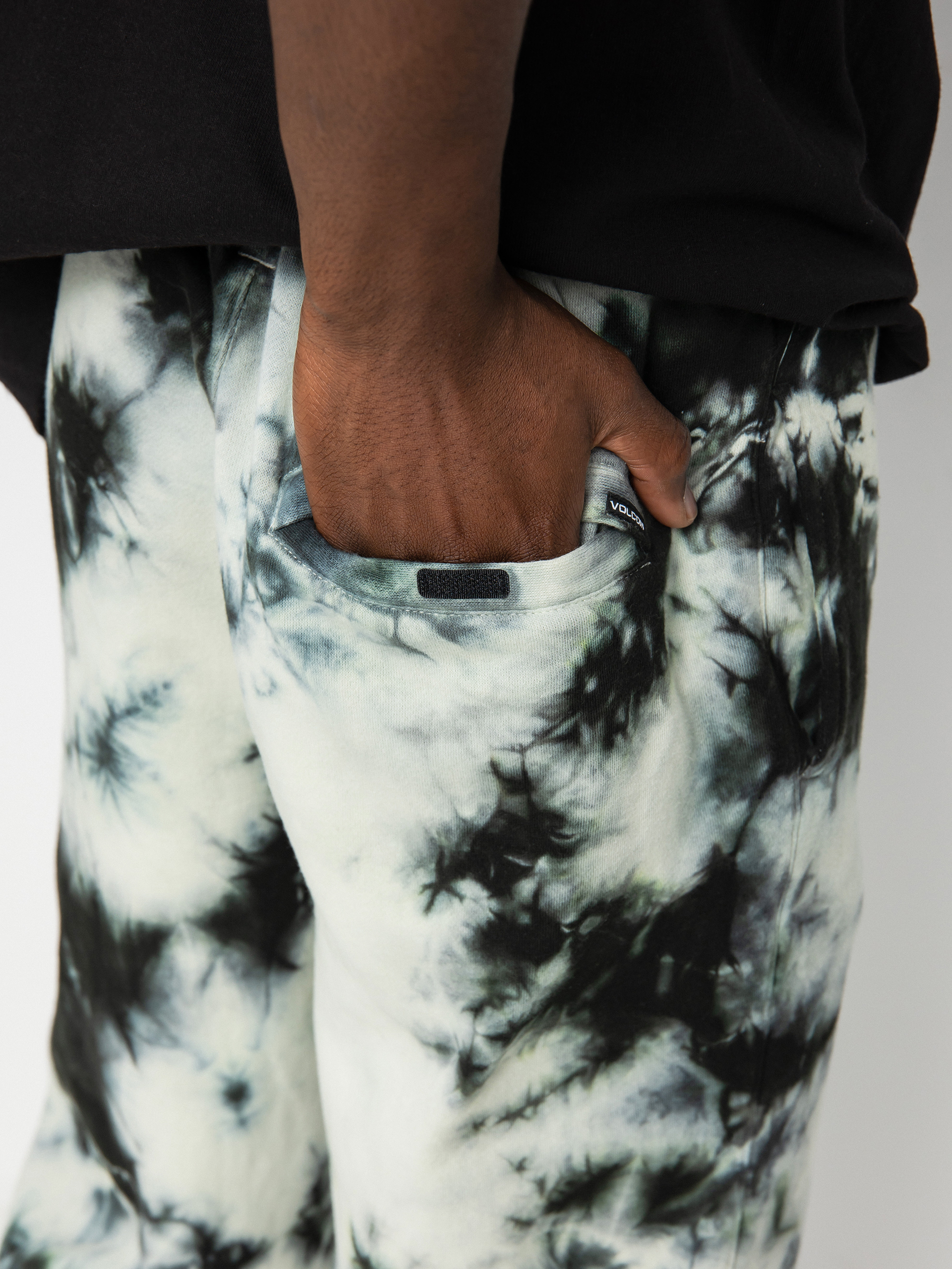 Spodnie Volcom Iconic Stone Plus (lime tie dye)