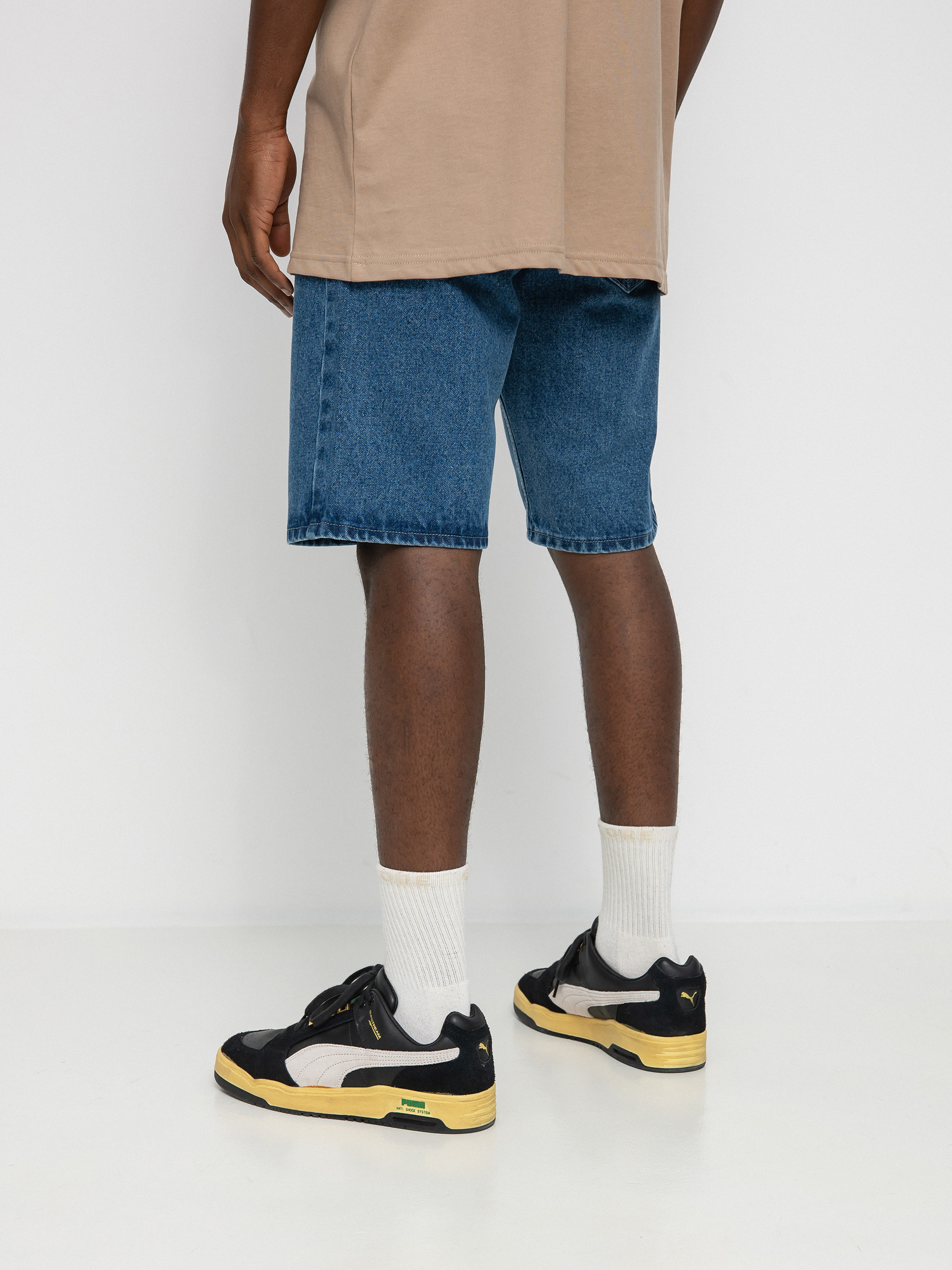 Szorty MassDnm Signature Jeans Straight Fit (blue)