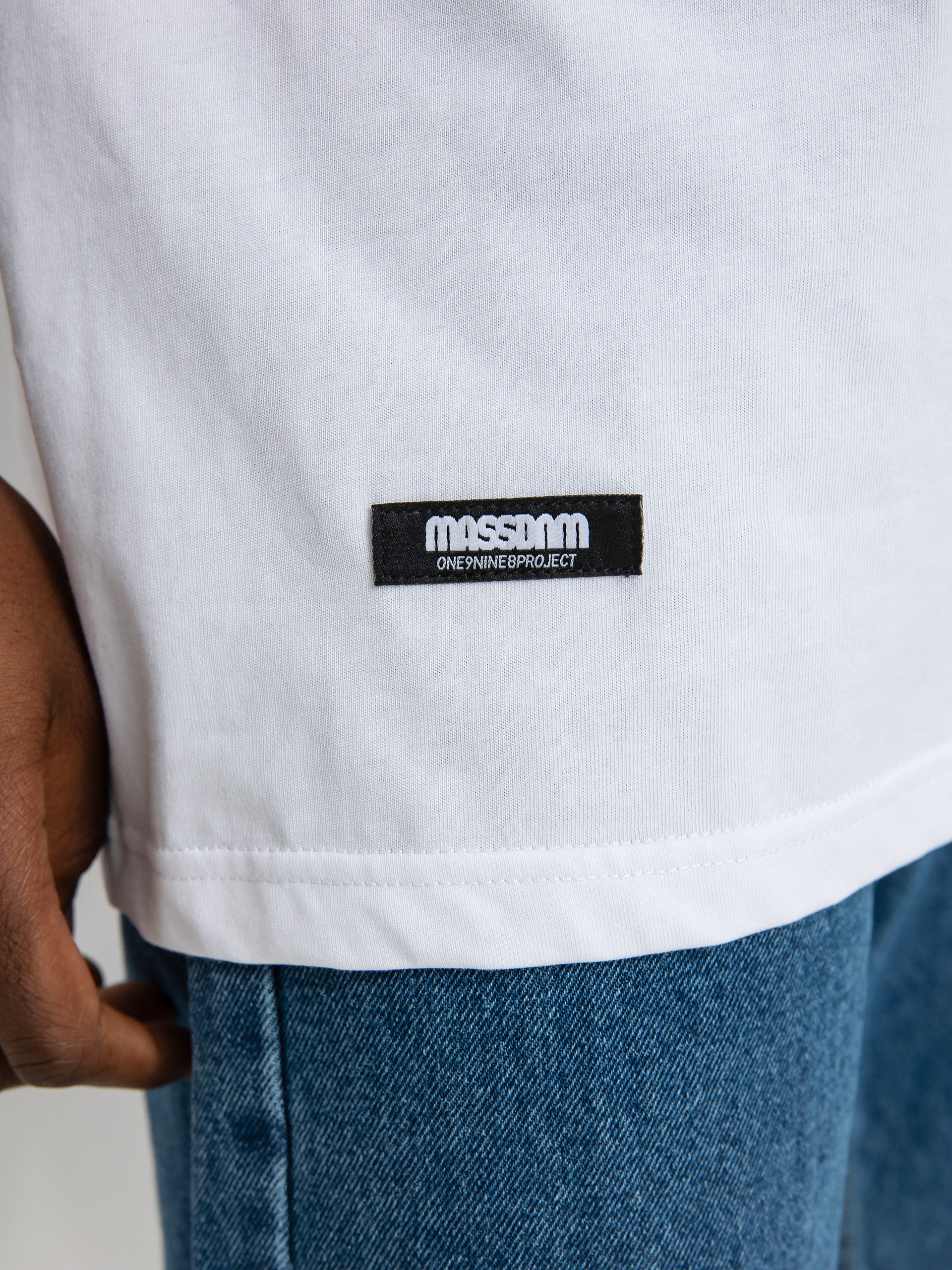 T-shirt MassDnm Base (white)