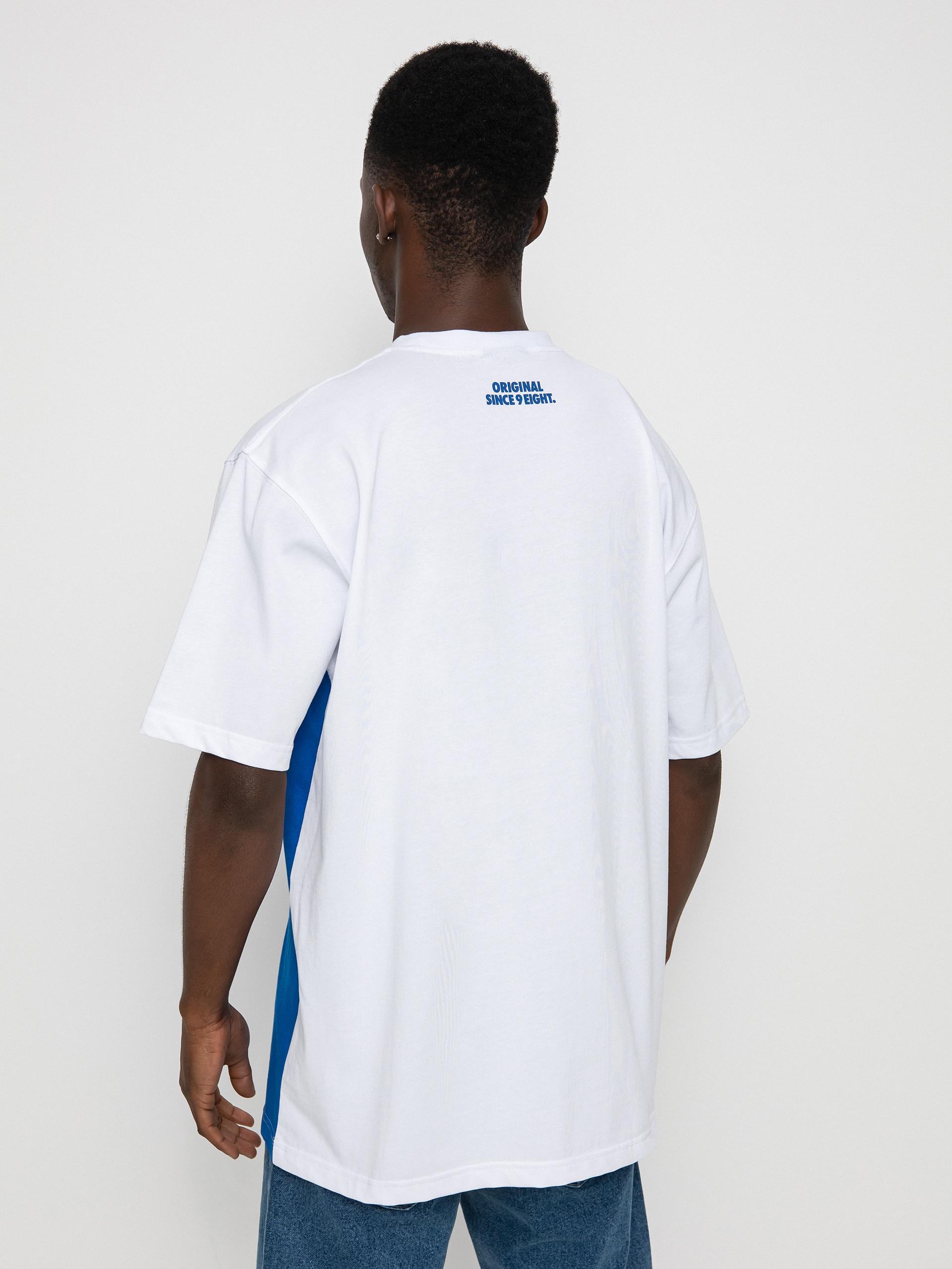 T-shirt MassDnm Trinity (white/turquoise/dark blue)