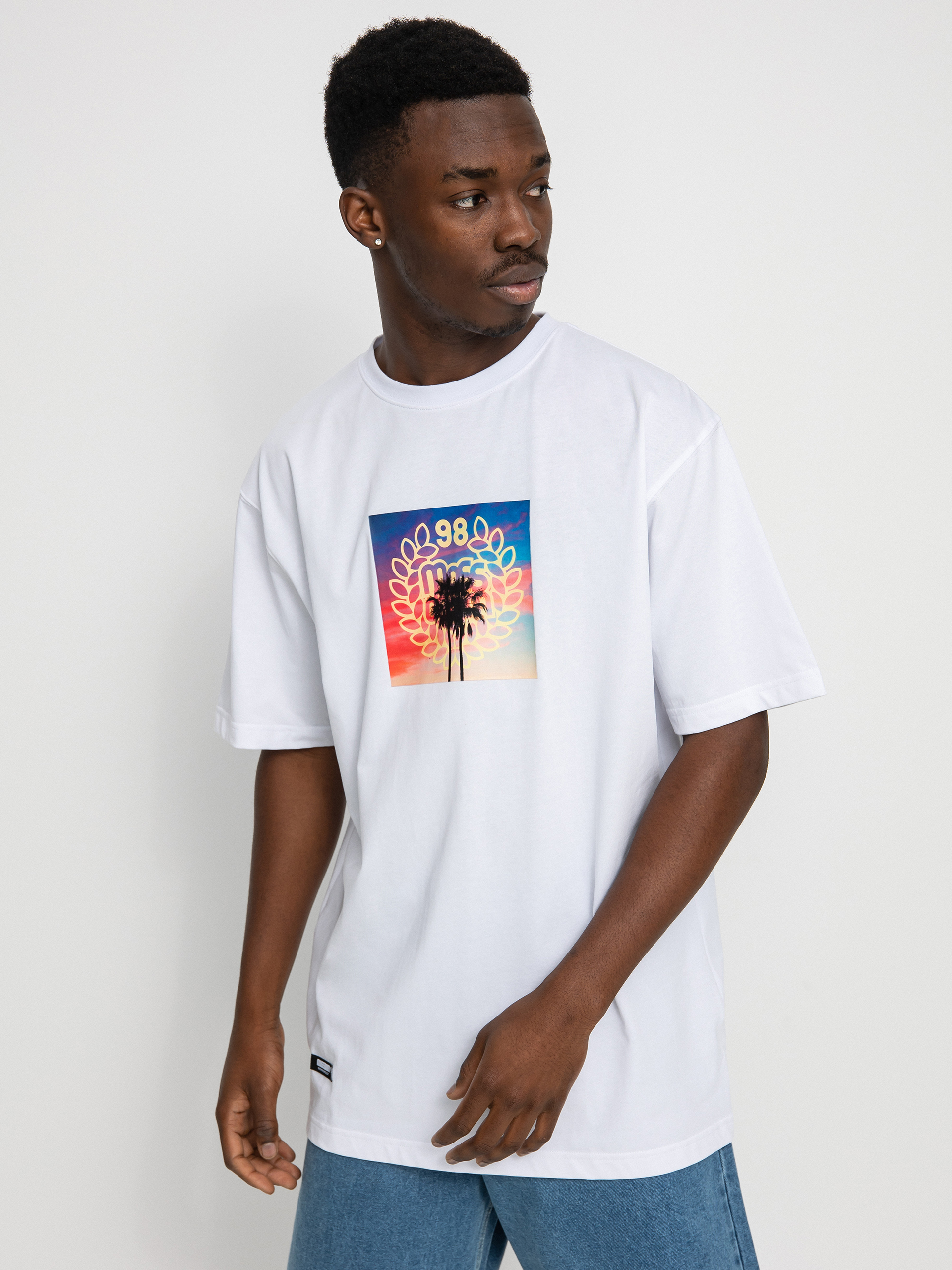 T-shirt MassDnm Palm (white)