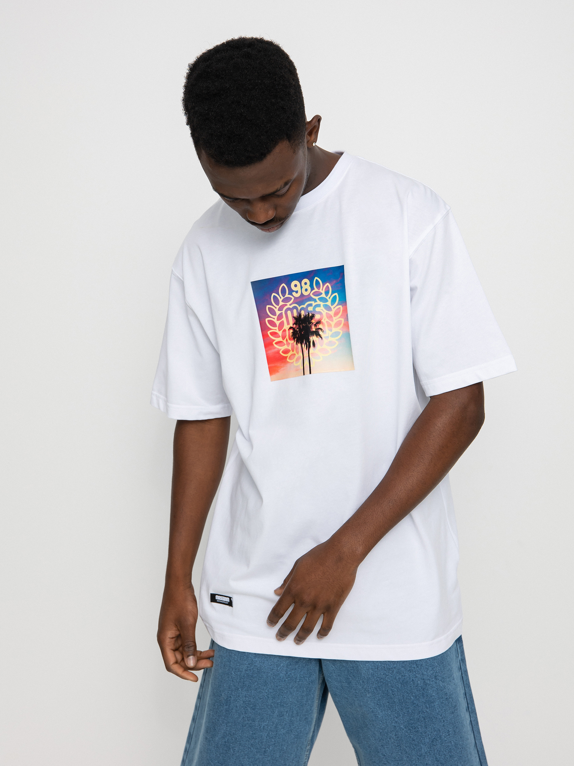 T-shirt MassDnm Palm (white)