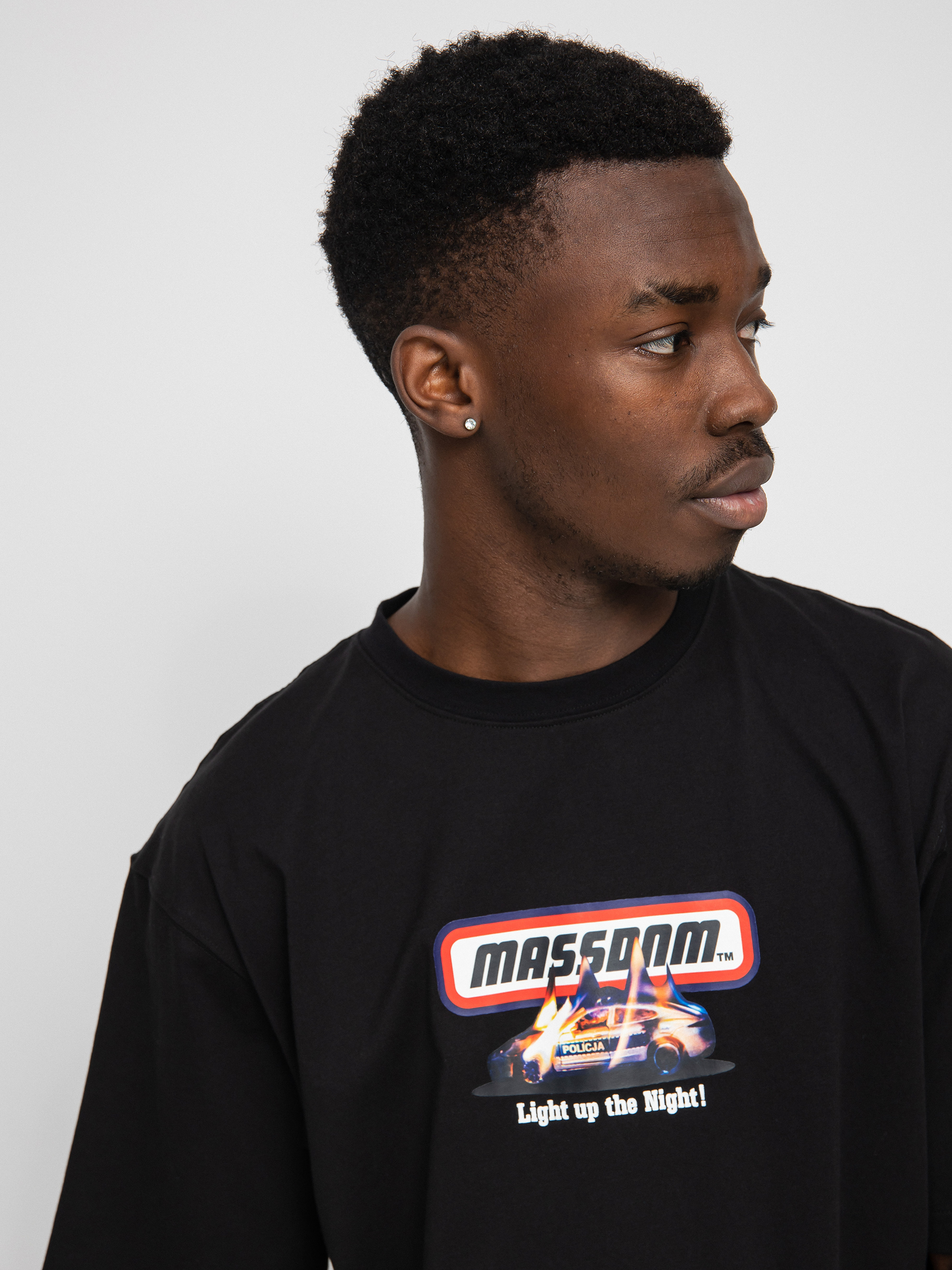 T-shirt MassDnm Lighter (black)