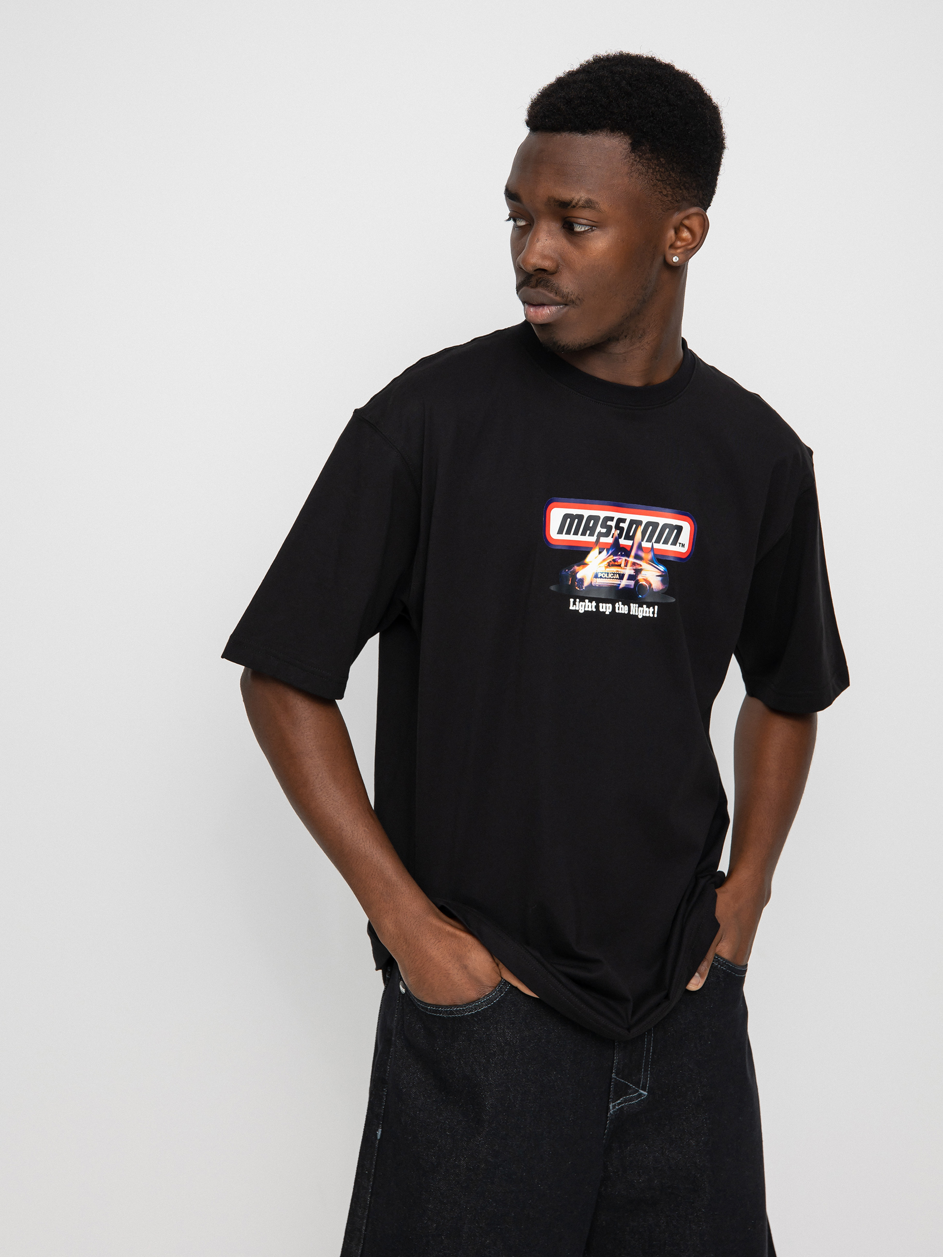 T-shirt MassDnm Lighter (black)