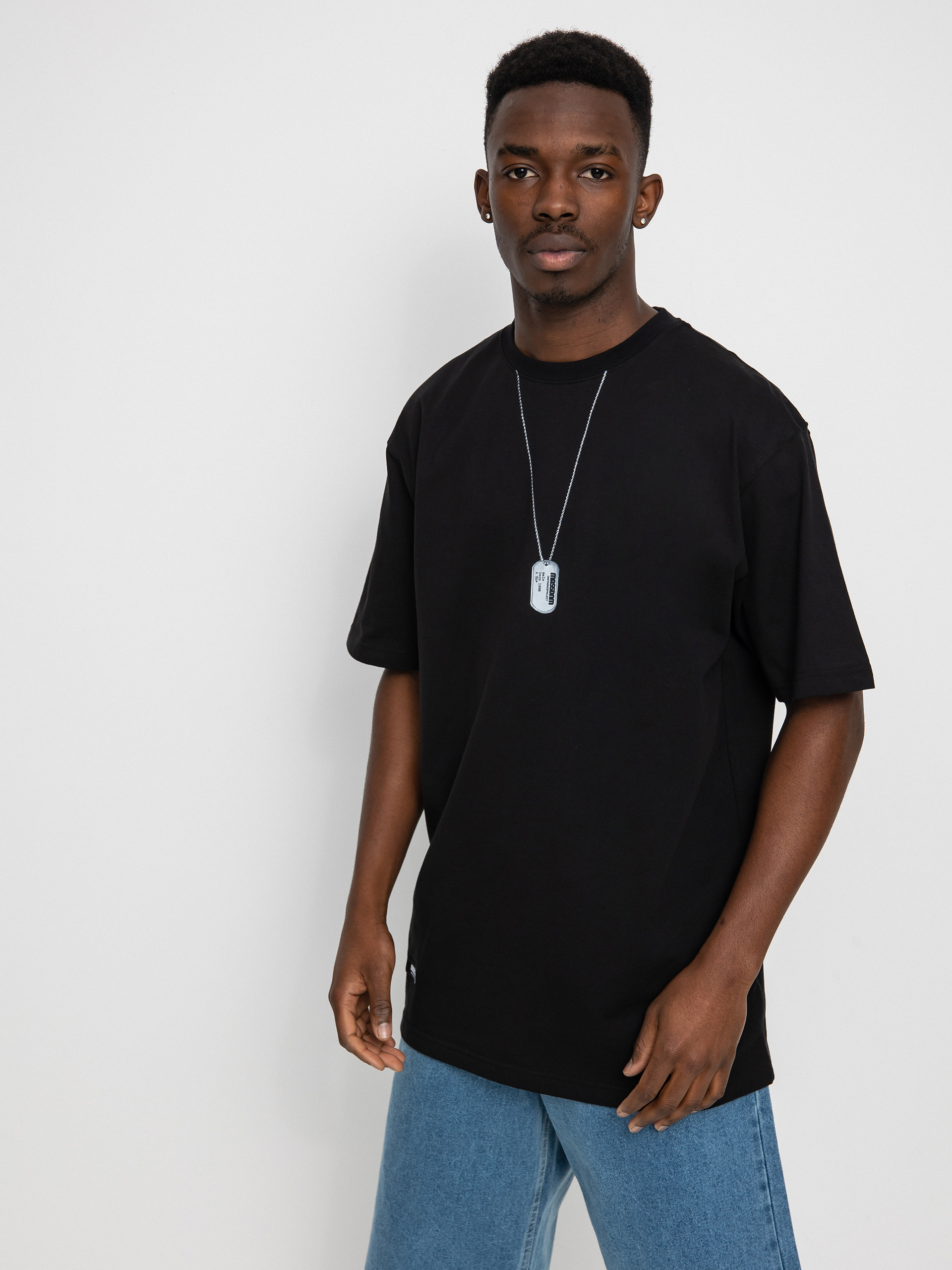 T-shirt MassDnm Dog Tag (black)