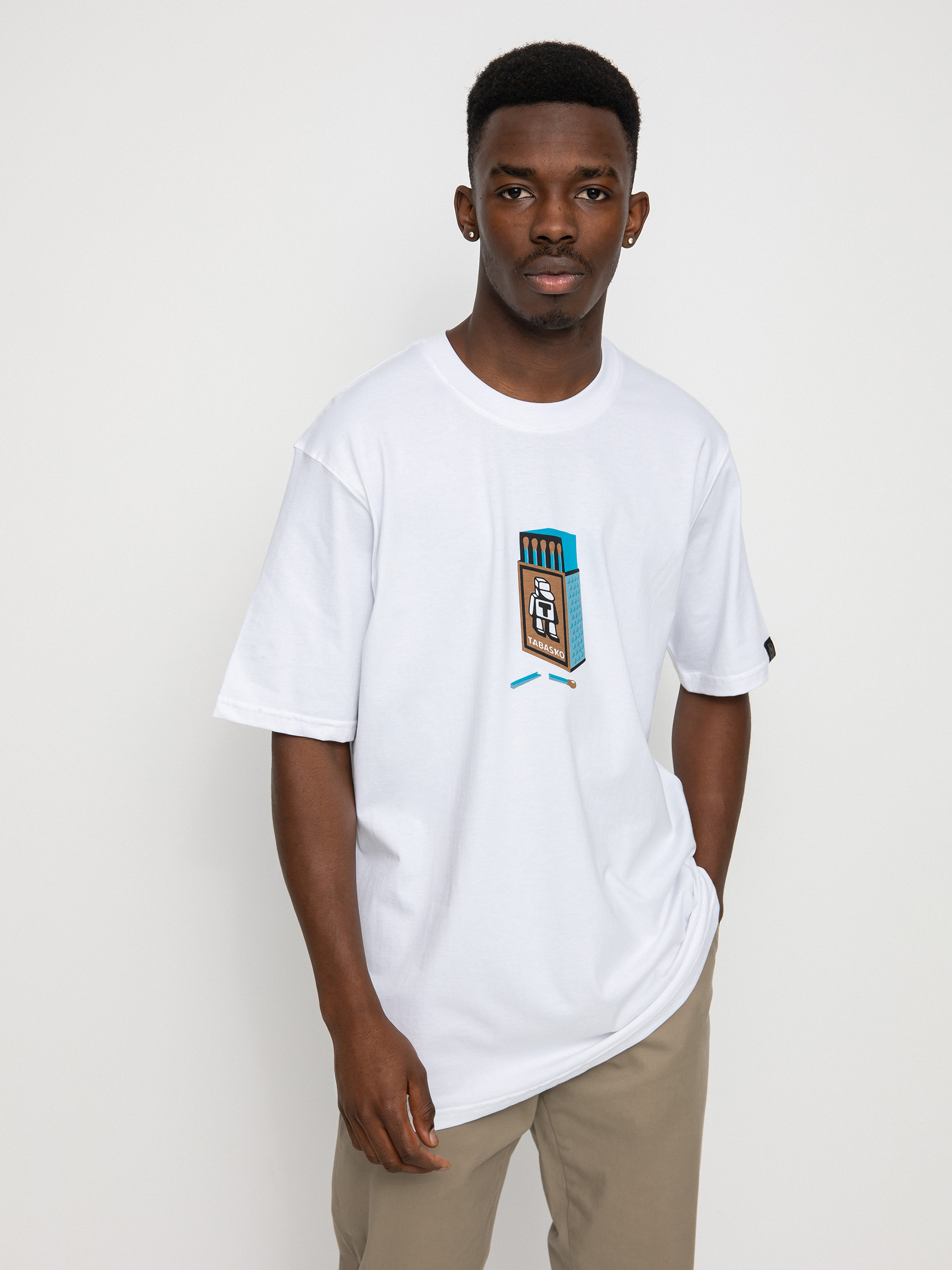 T-shirt Tabasko Zips (white)